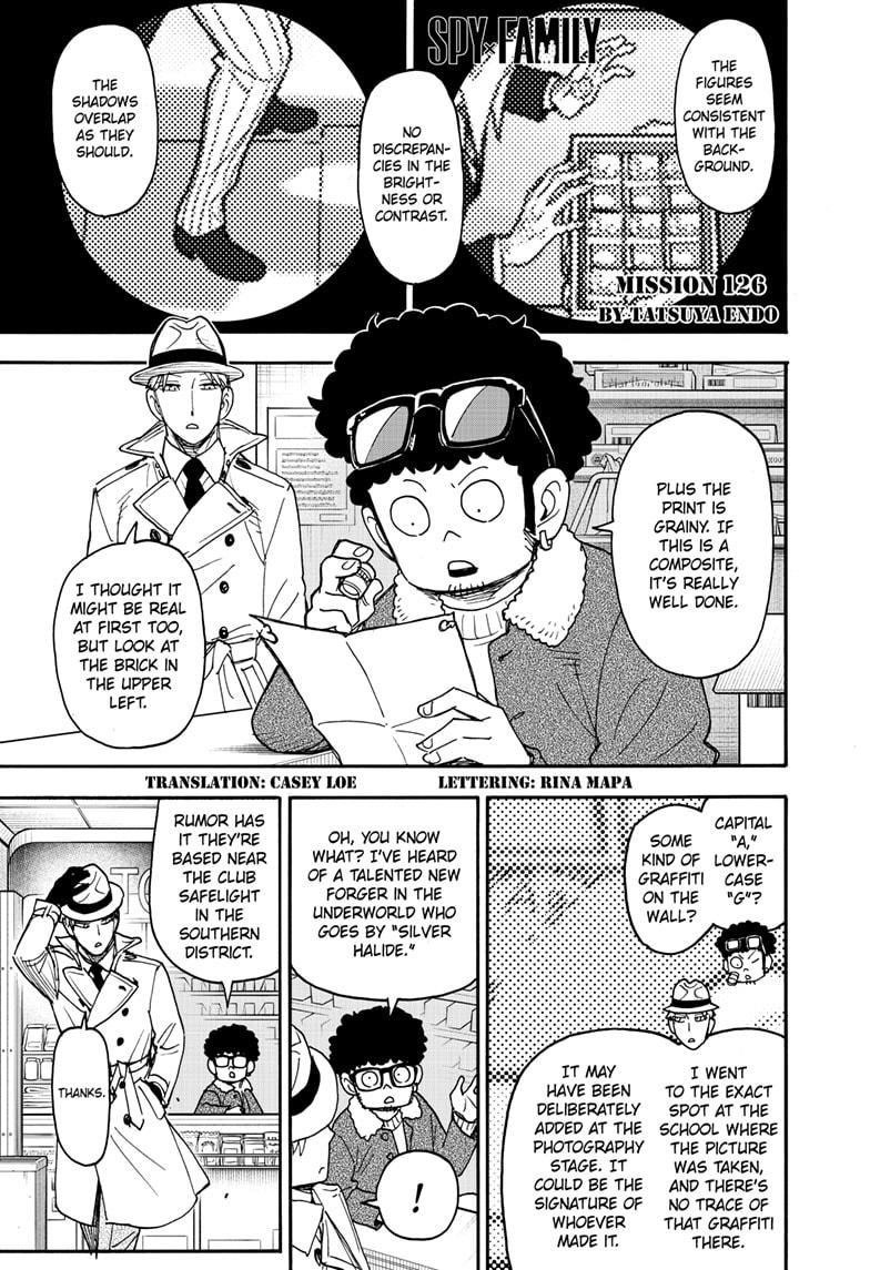 Spy x Family Chapter 126 — page 1
