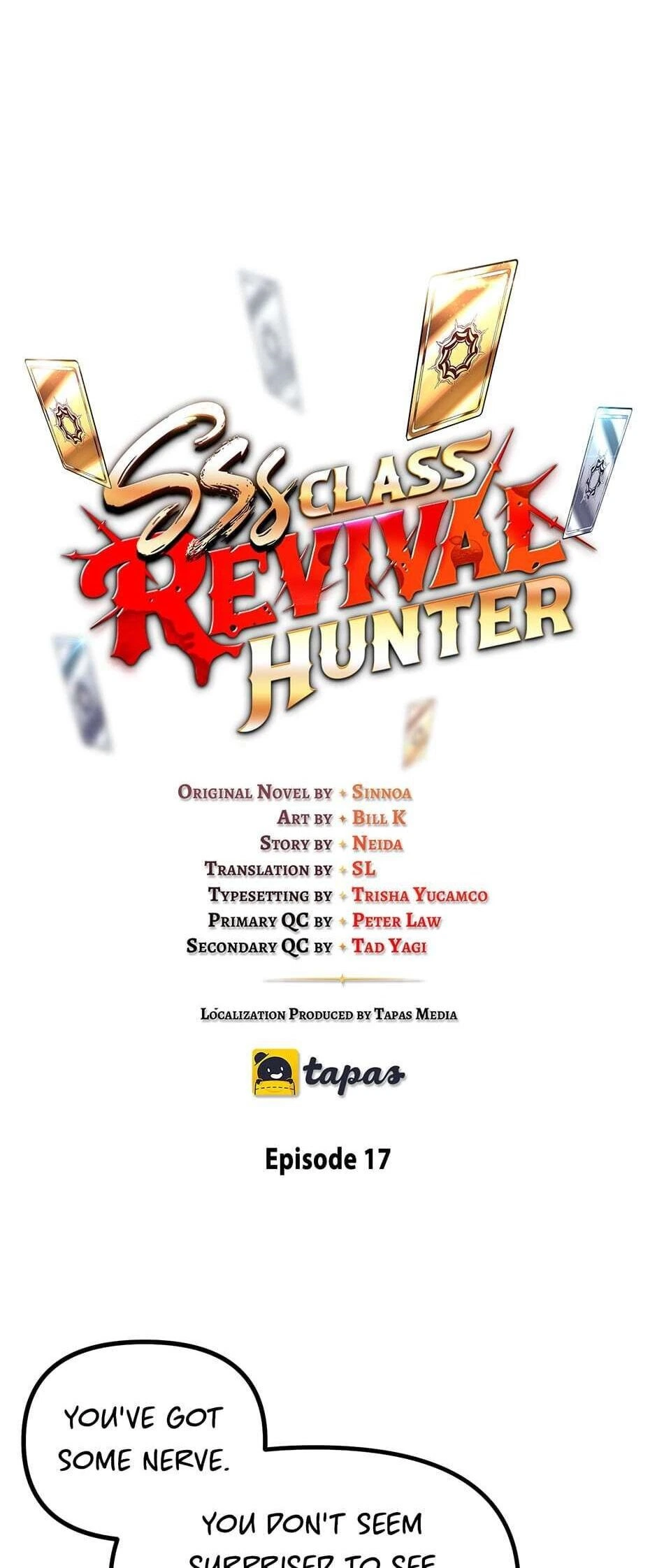SSS-Class Revival Hunter Chapter 17 — page 1