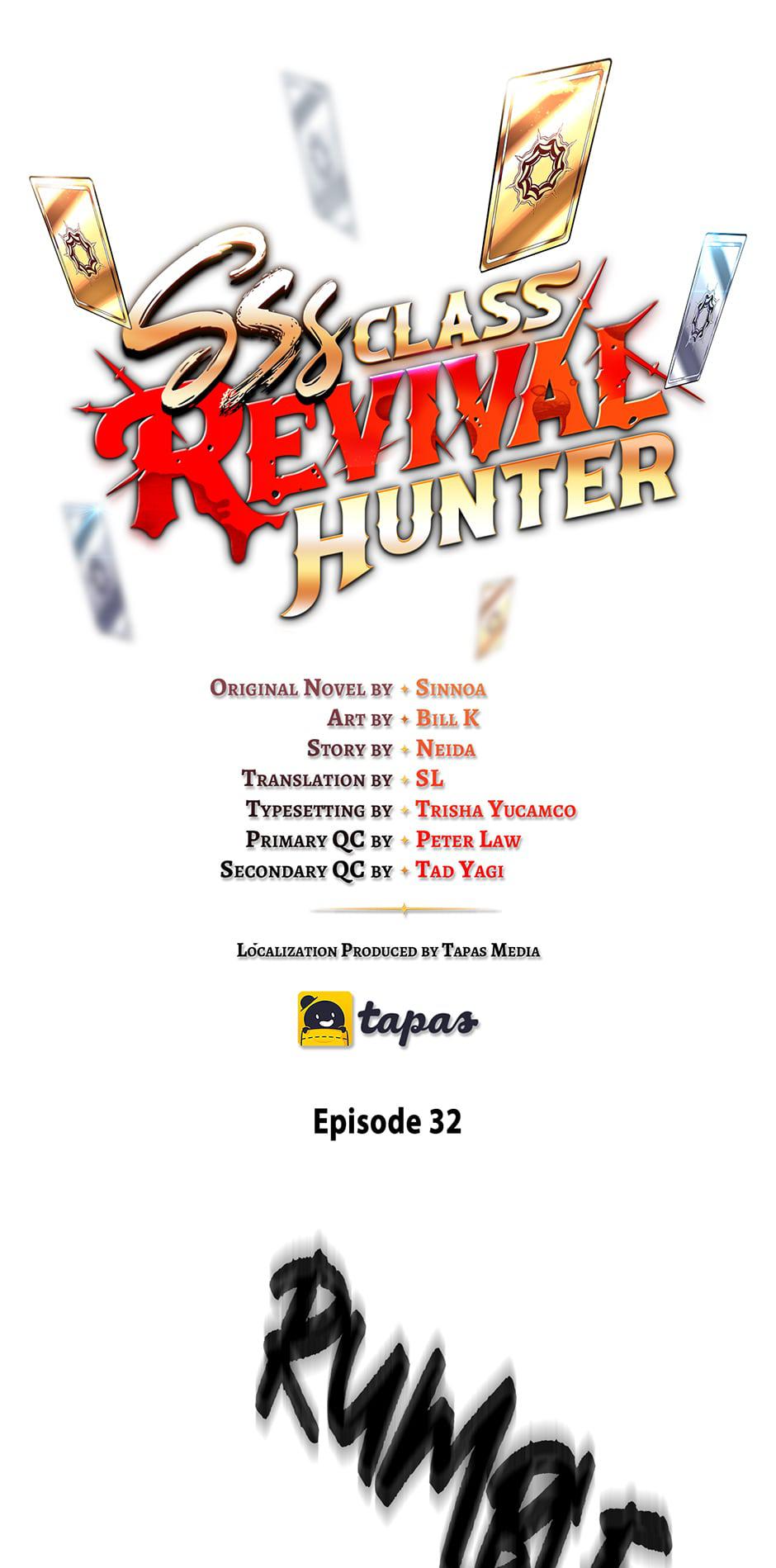 SSS-Class Revival Hunter Chapter 32 — page 1