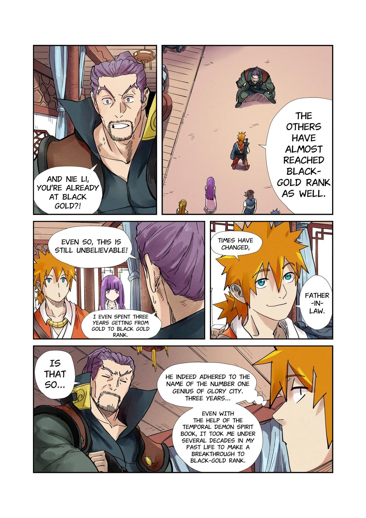 Tales of Demons and Gods Chapter 244.5 — page 1