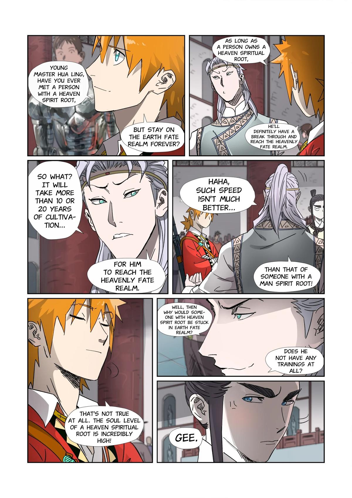 Tales of Demons and Gods Chapter 299.5 — page 1