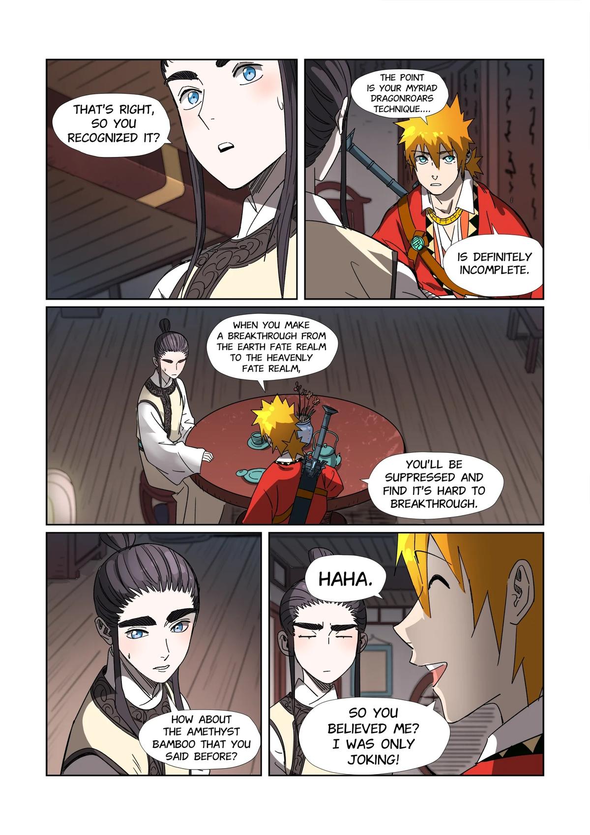 Tales of Demons and Gods Chapter 303.5 — page 1