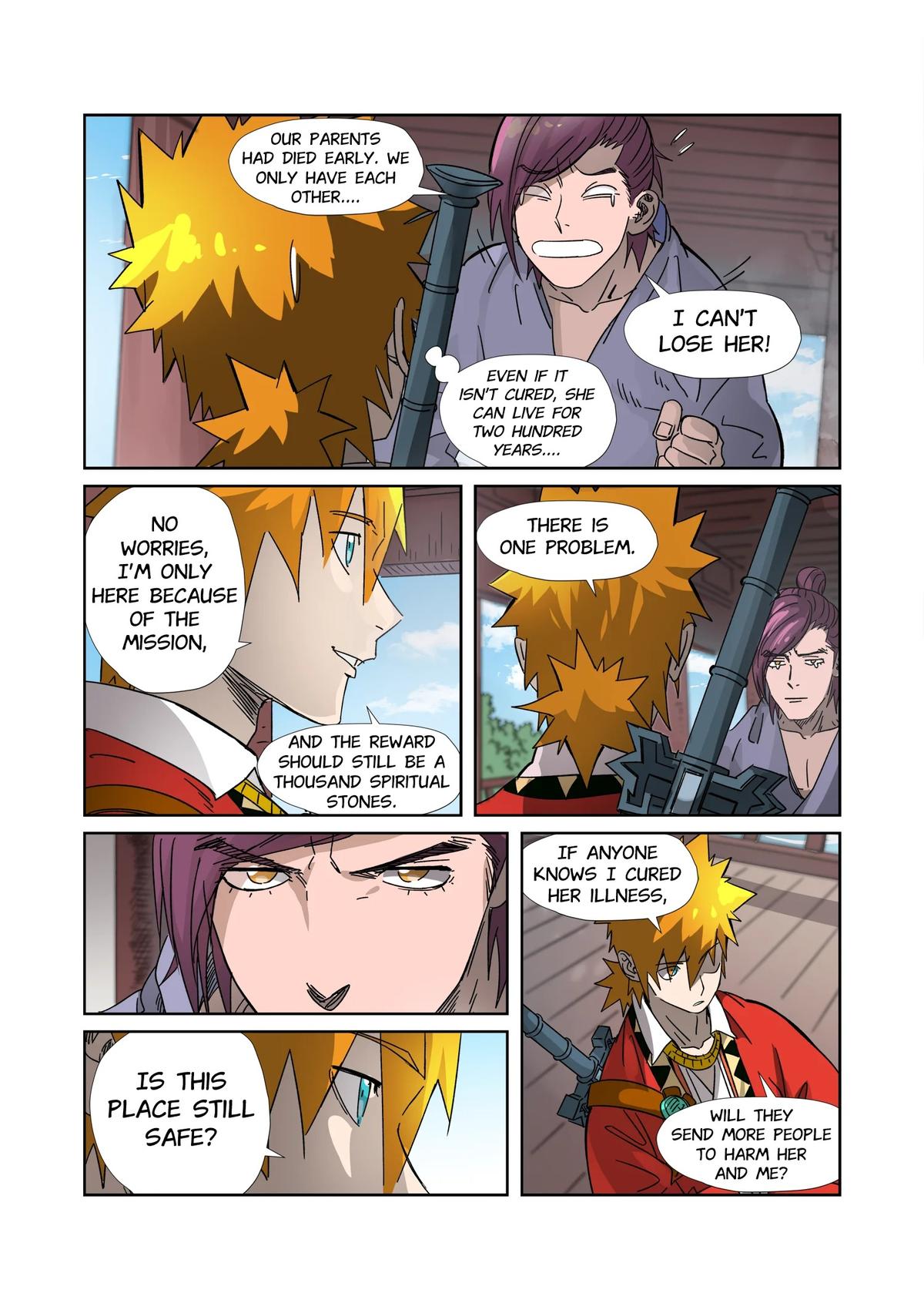 Tales of Demons and Gods Chapter 307.5 — page 7