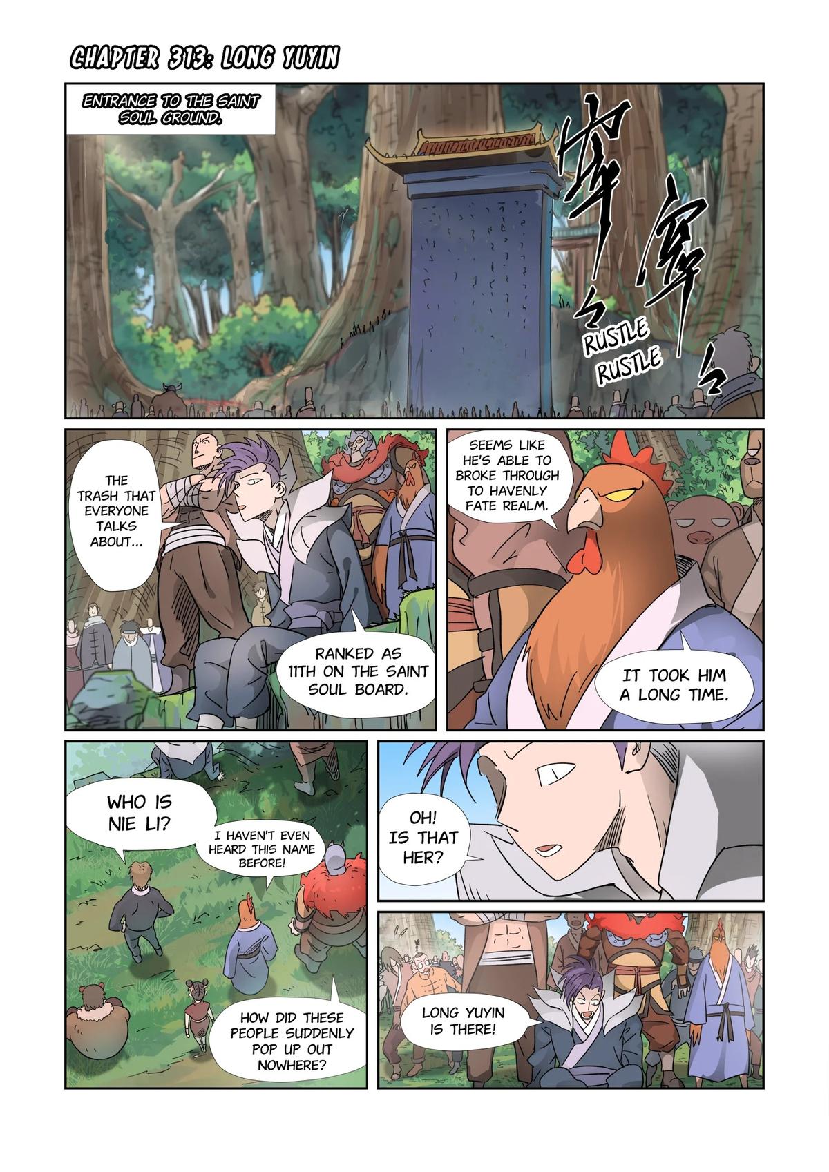 Tales of Demons and Gods Chapter 313 — page 1