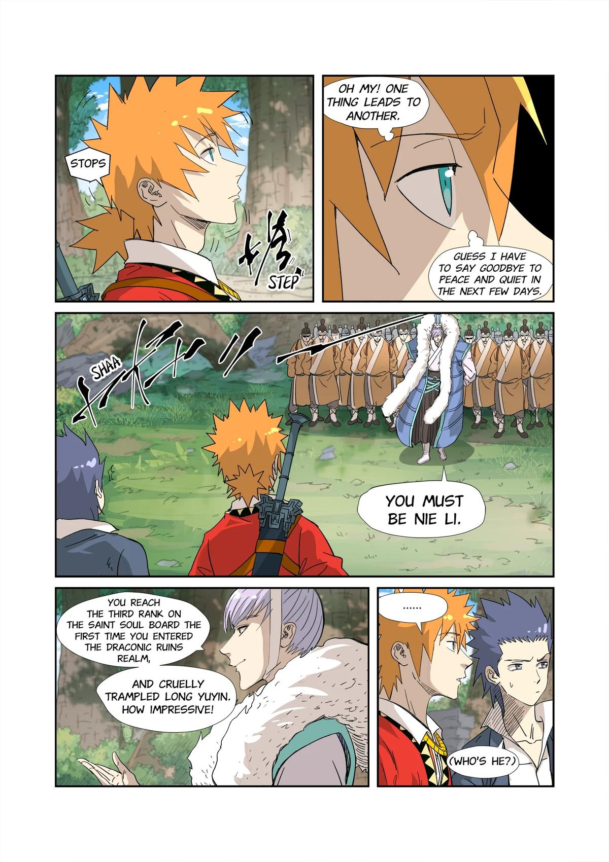 Tales of Demons and Gods Chapter 318.5 — page 3