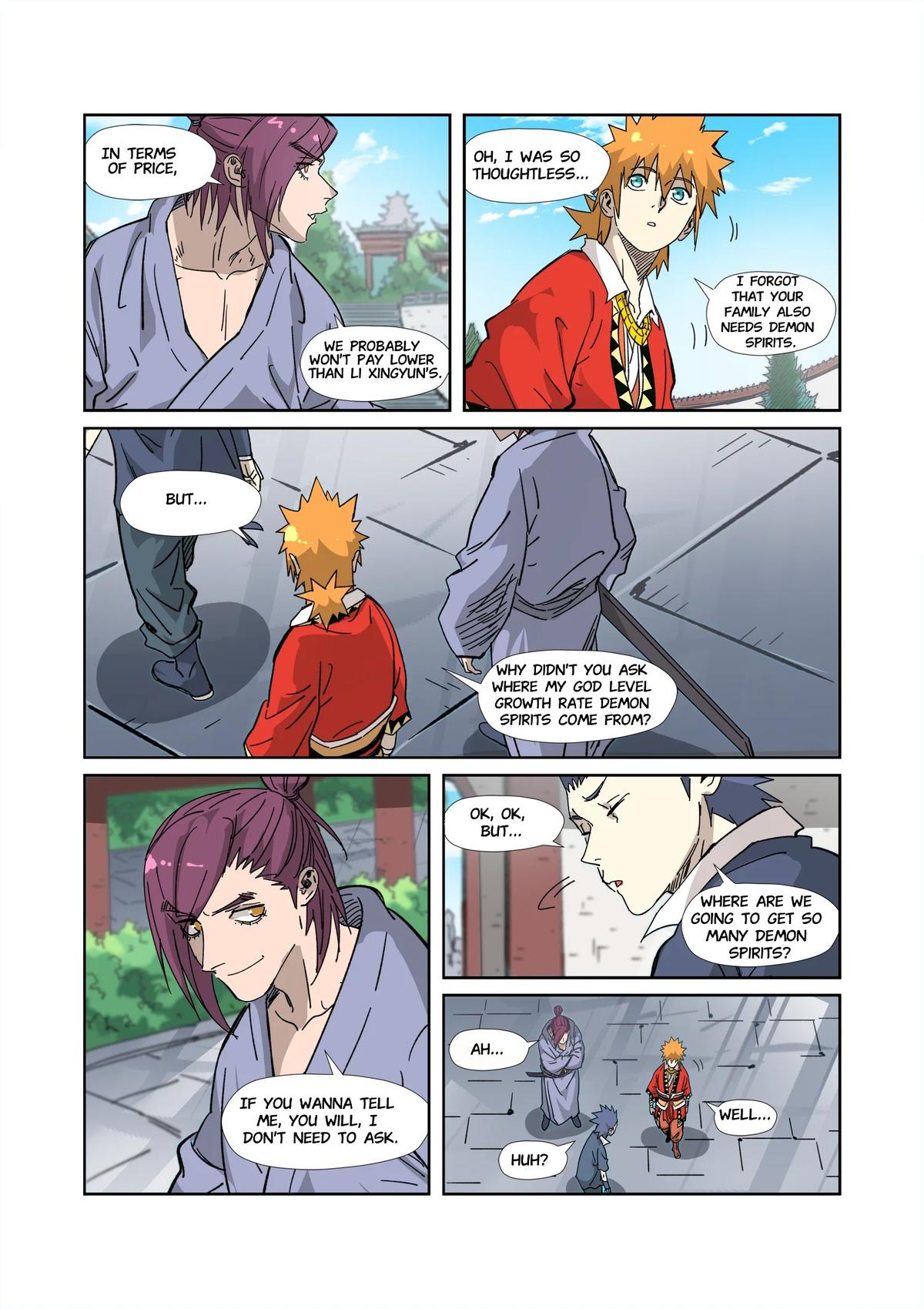Tales of Demons and Gods Chapter 328.5 — page 10