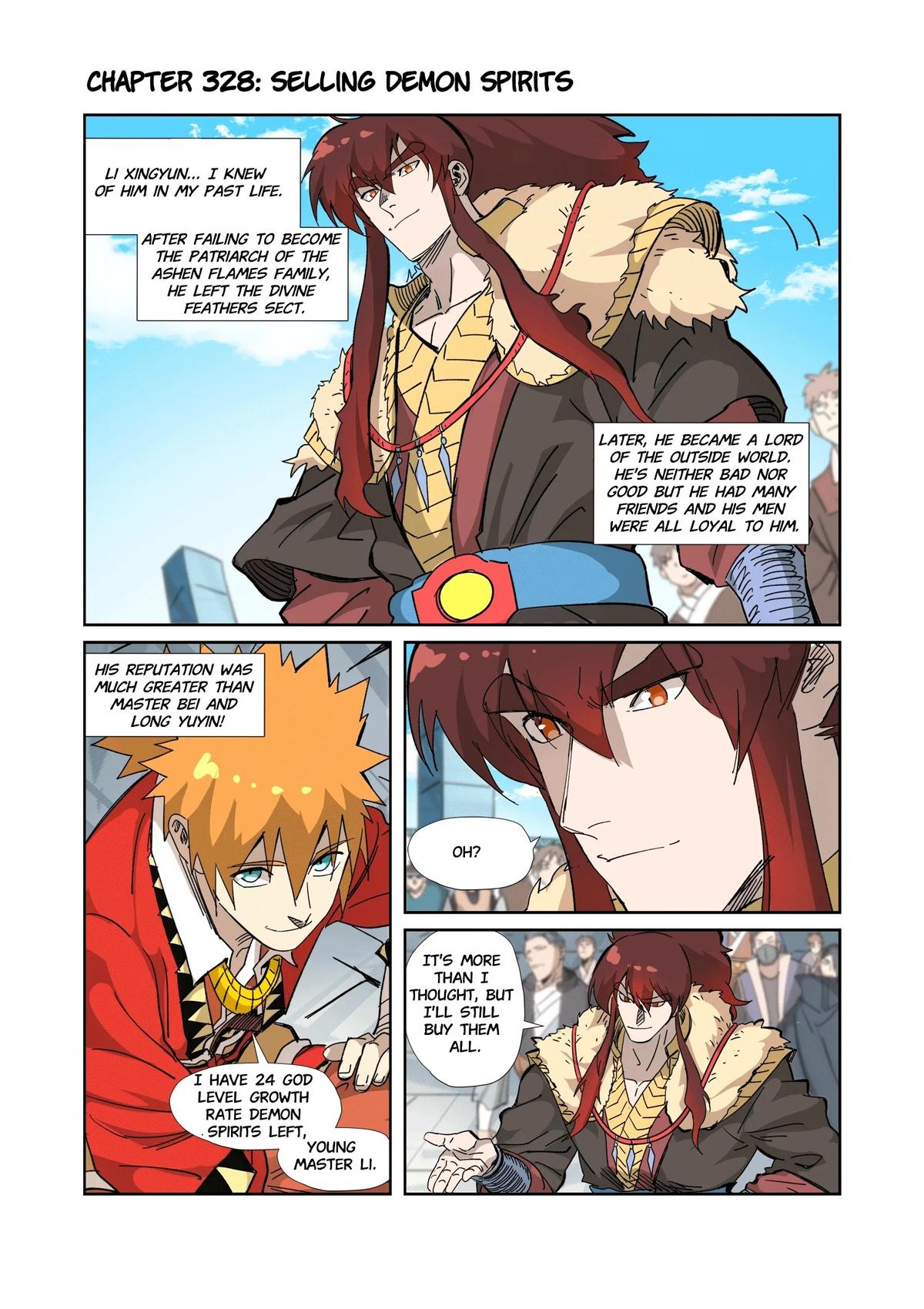 Tales of Demons and Gods Chapter 328 — page 1