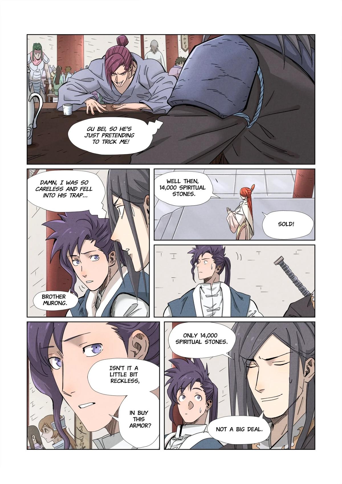 Tales of Demons and Gods Chapter 337.5 — page 1
