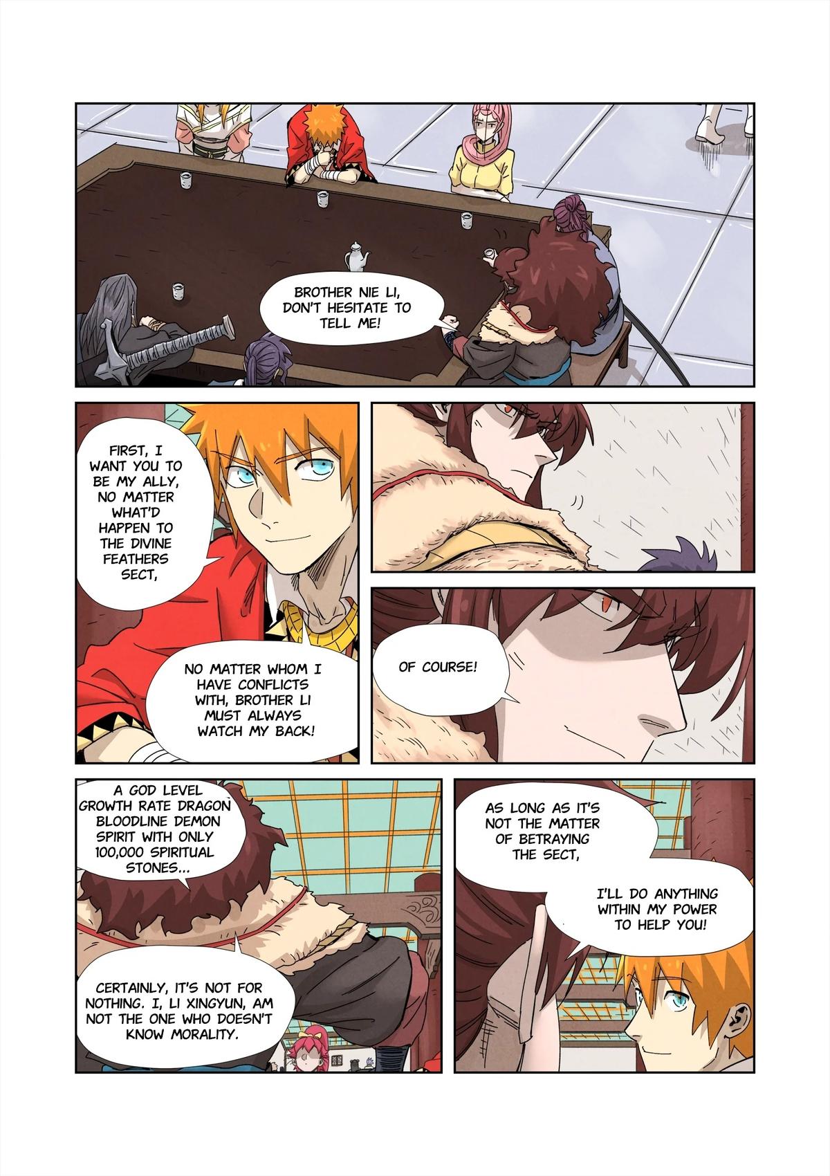 Tales of Demons and Gods Chapter 337.5 — page 8