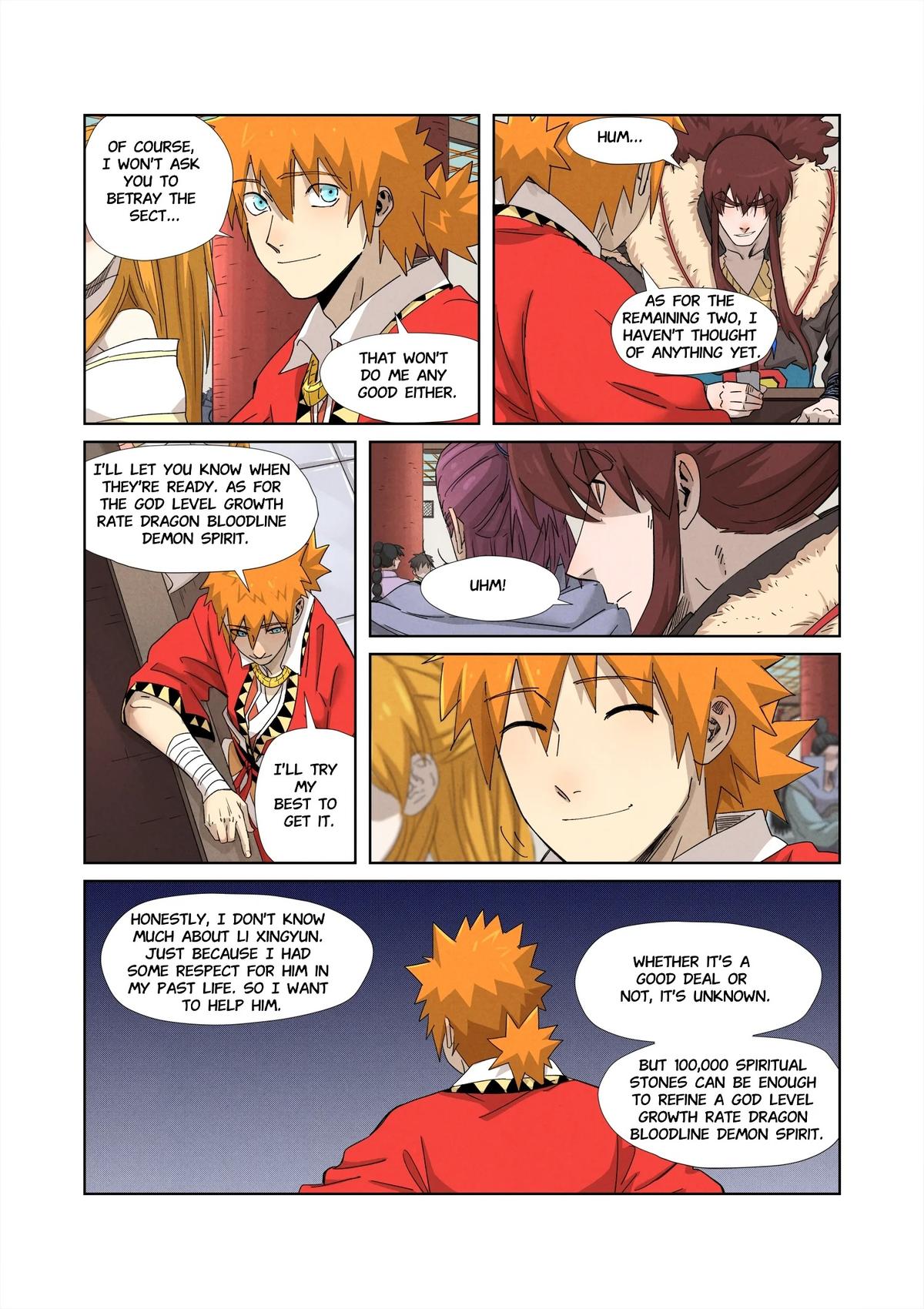 Tales of Demons and Gods Chapter 337.5 — page 9