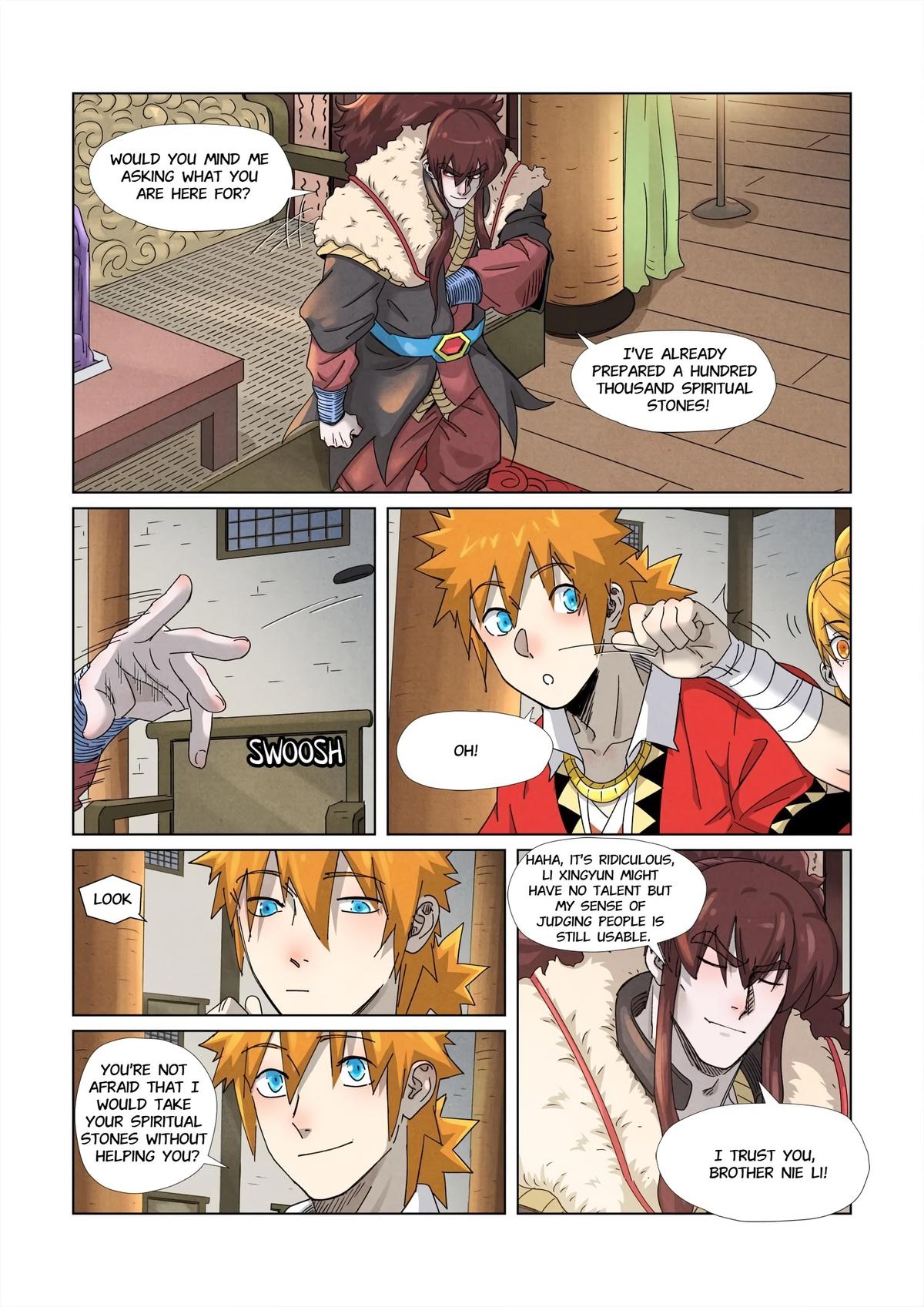 Tales of Demons and Gods Chapter 348.5 — page 1