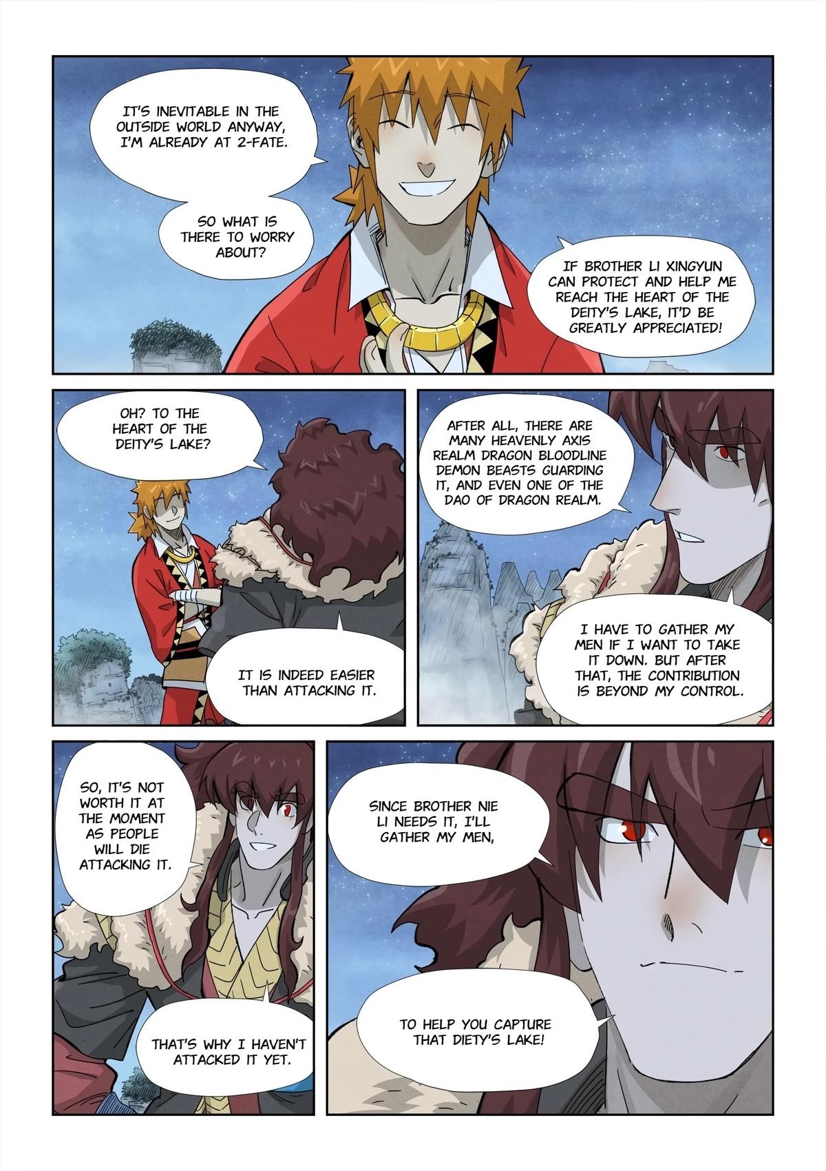 Tales of Demons and Gods Chapter 354 — page 8