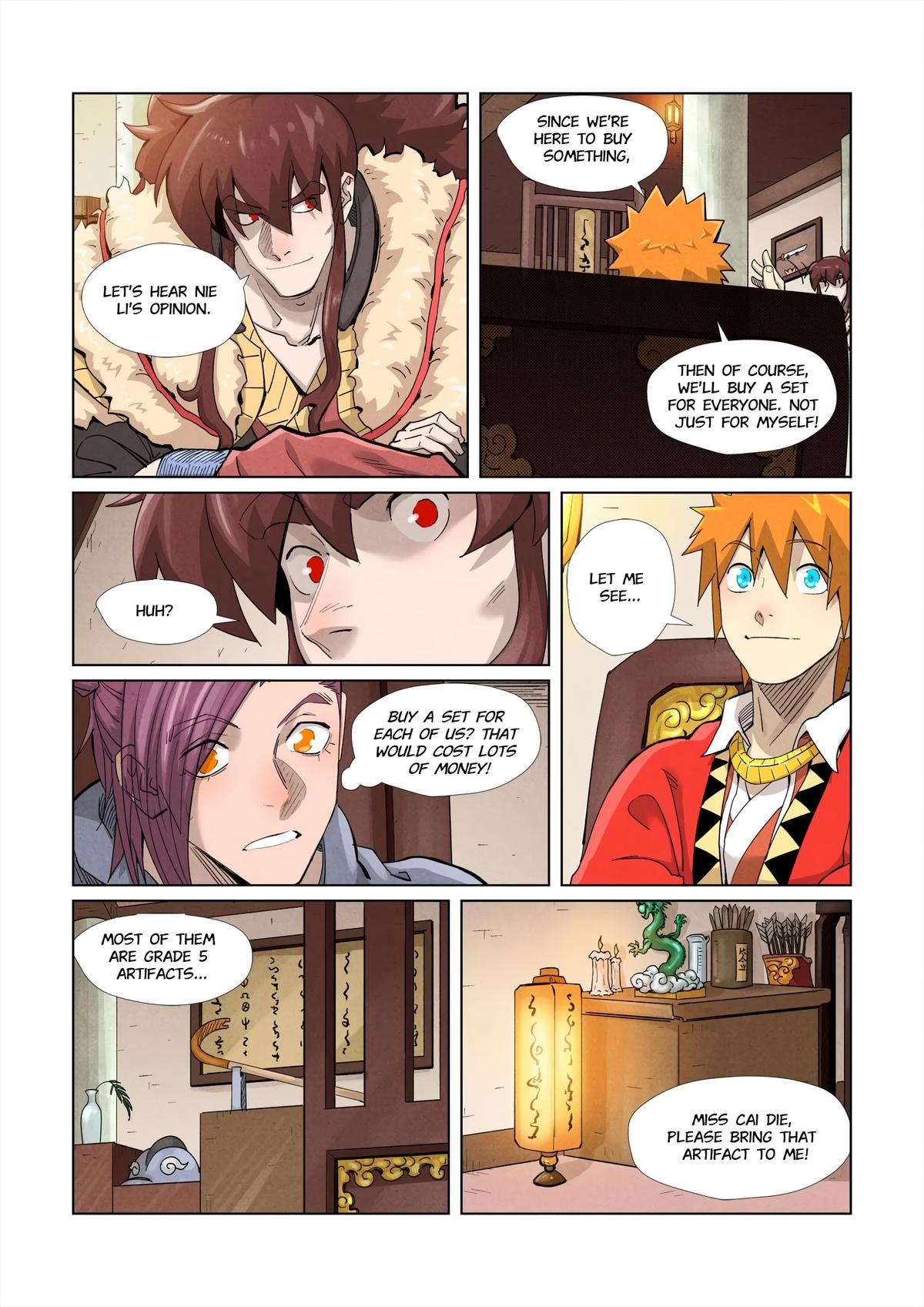 Tales of Demons and Gods Chapter 367.5 — page 1