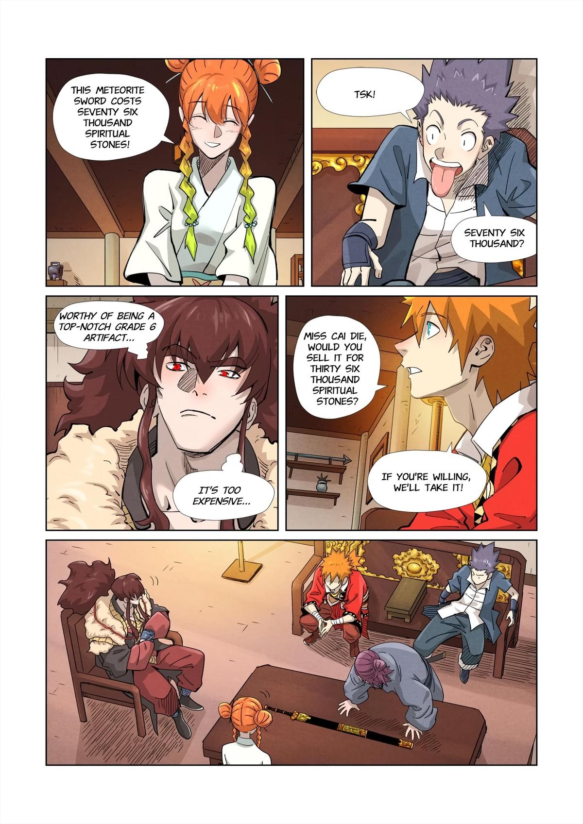 Tales of Demons and Gods Chapter 367.5 — page 4