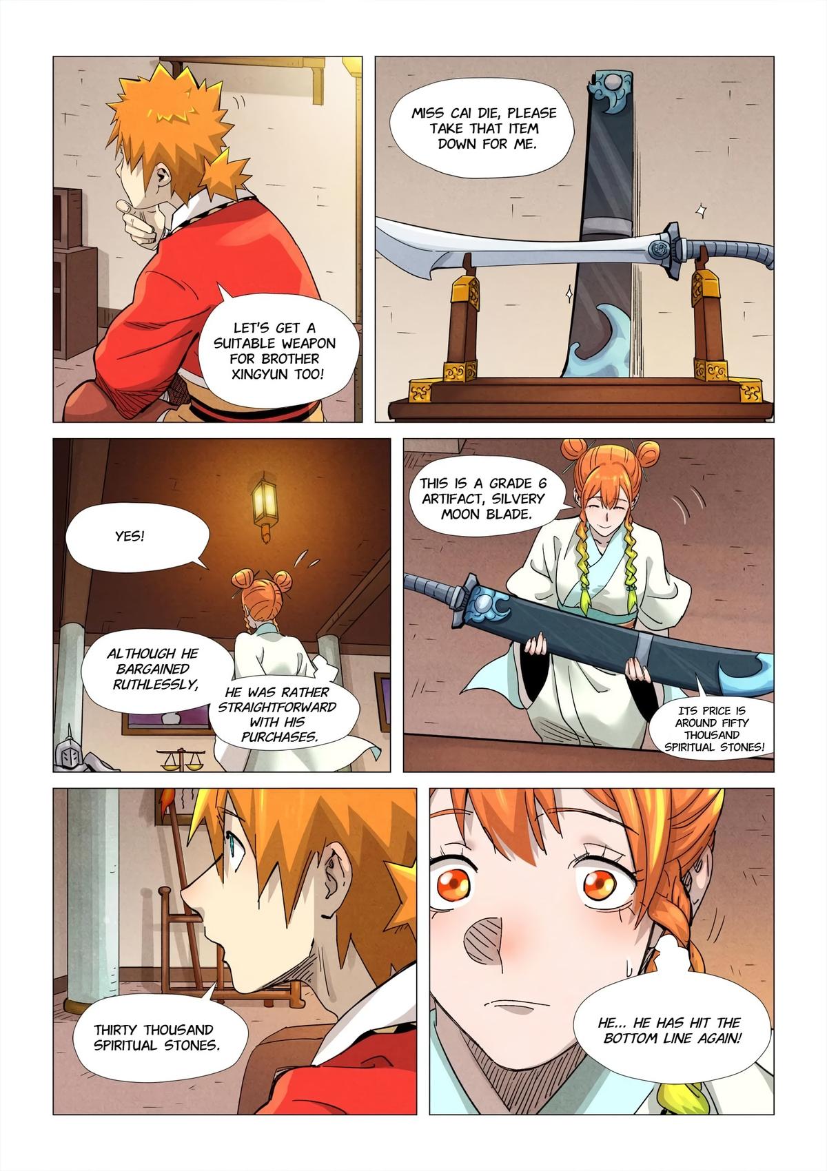 Tales of Demons and Gods Chapter 367.5 — page 9