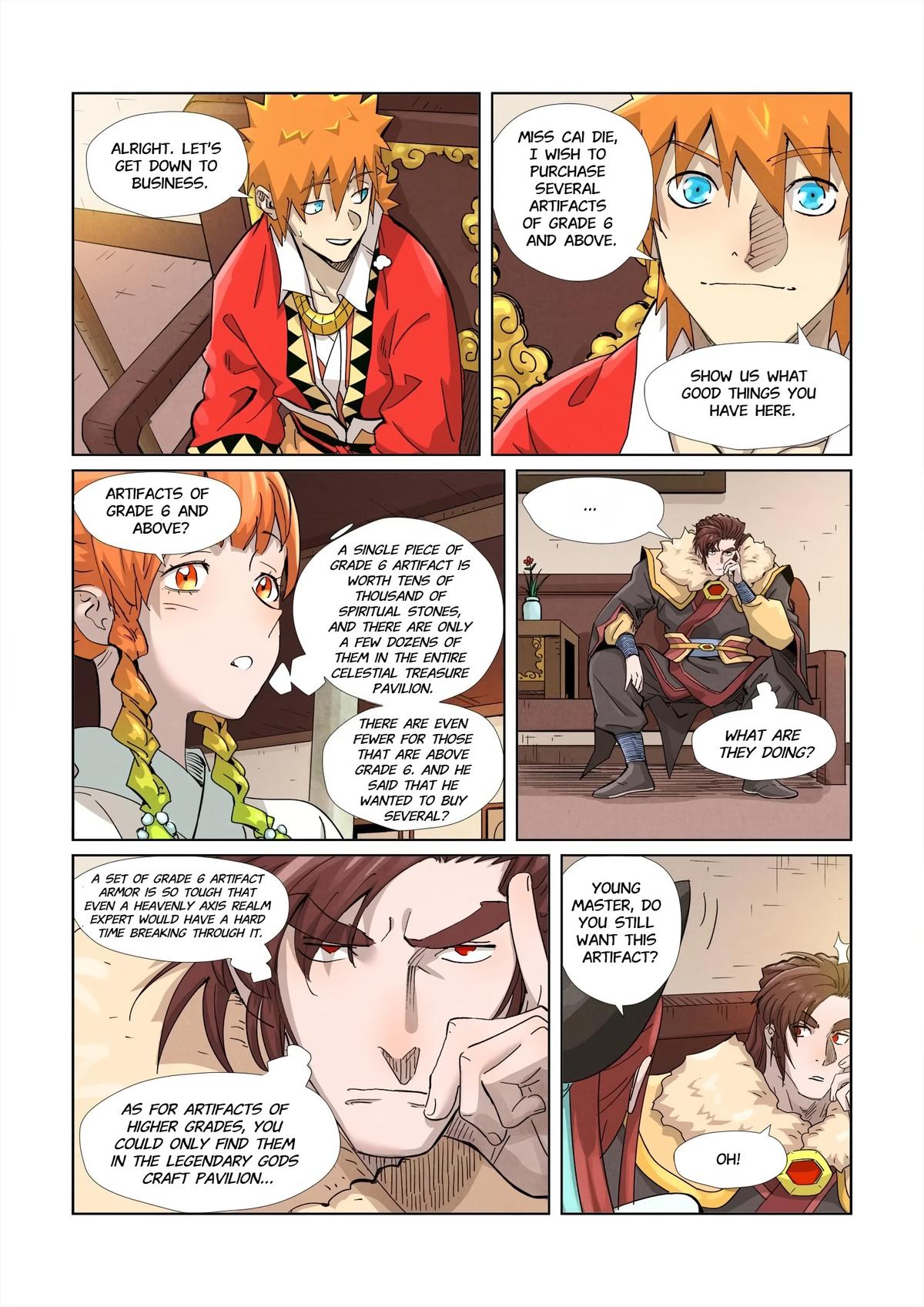 Tales of Demons and Gods Chapter 367 — page 8