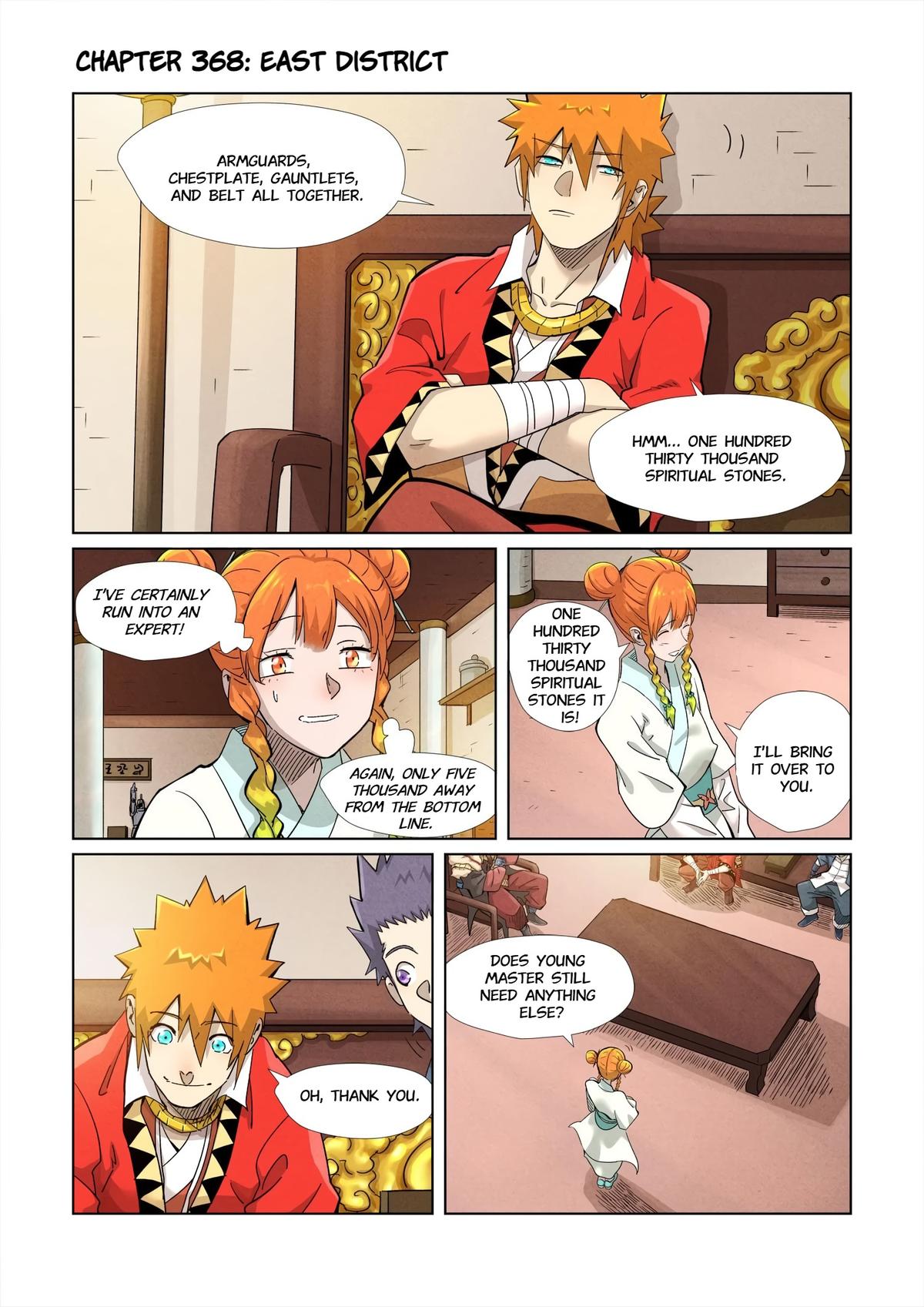Tales of Demons and Gods Chapter 368 — page 1
