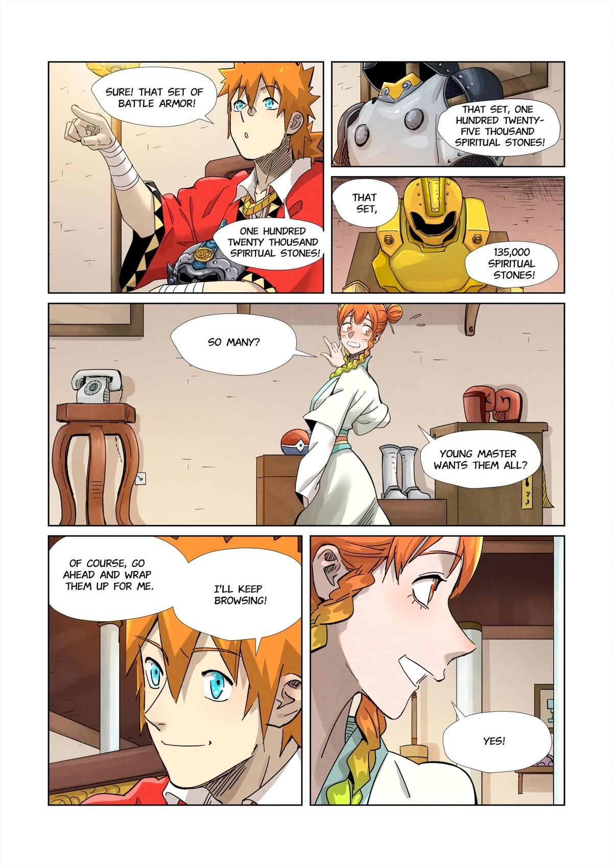Tales of Demons and Gods Chapter 368 — page 2