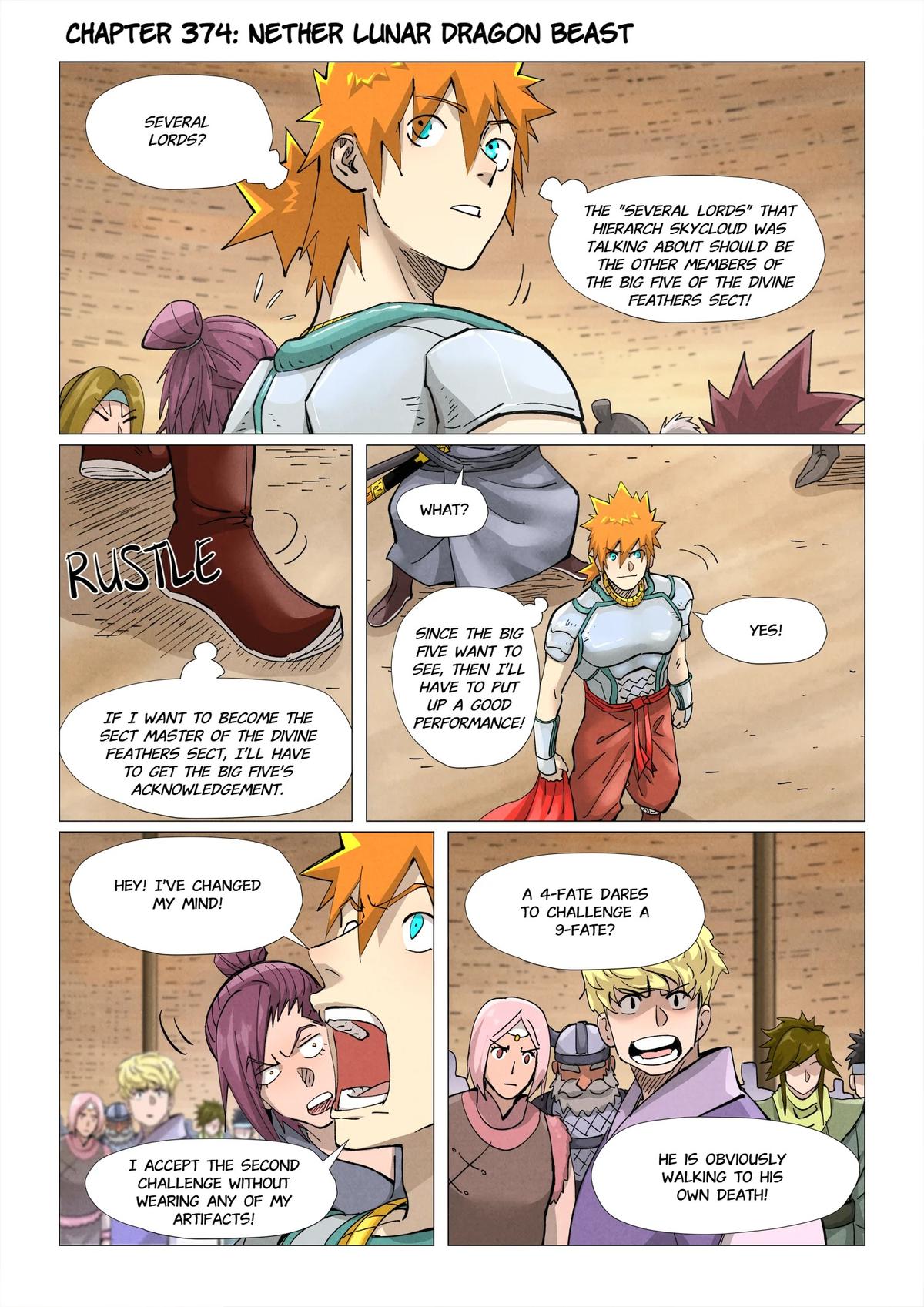 Tales of Demons and Gods Chapter 374 — page 1