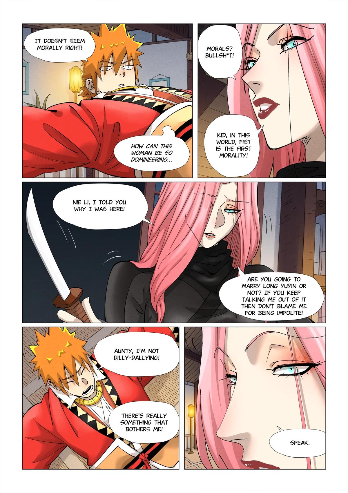 Tales of Demons and Gods Chapter 377.5 — page 8