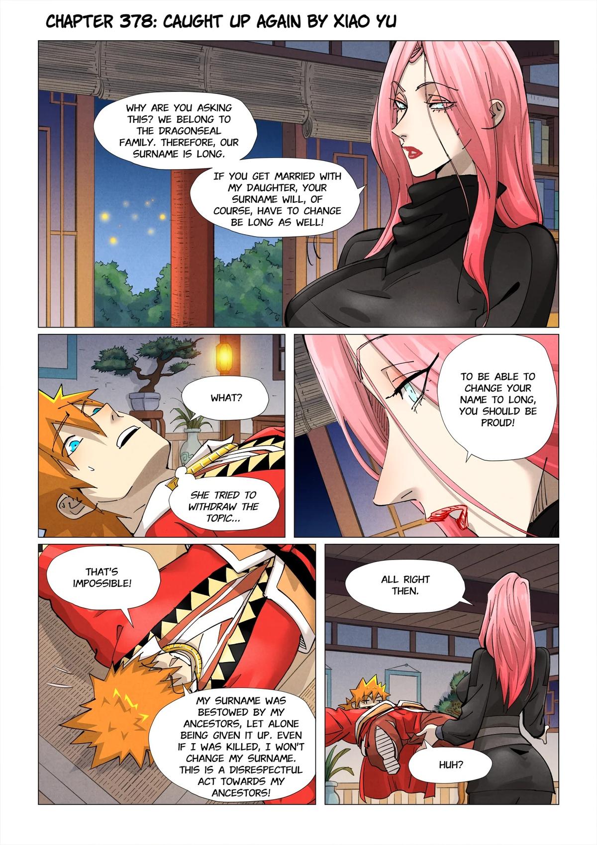 Tales of Demons and Gods Chapter 378 — page 1