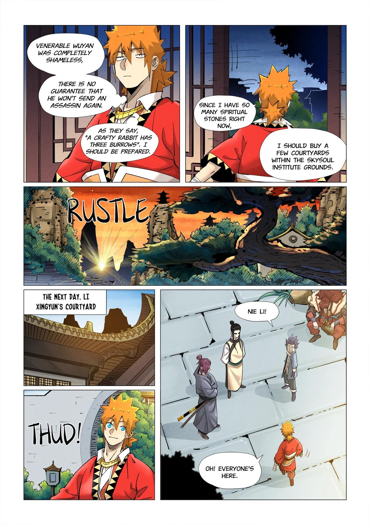 Tales of Demons and Gods Chapter 379.5 — page 1
