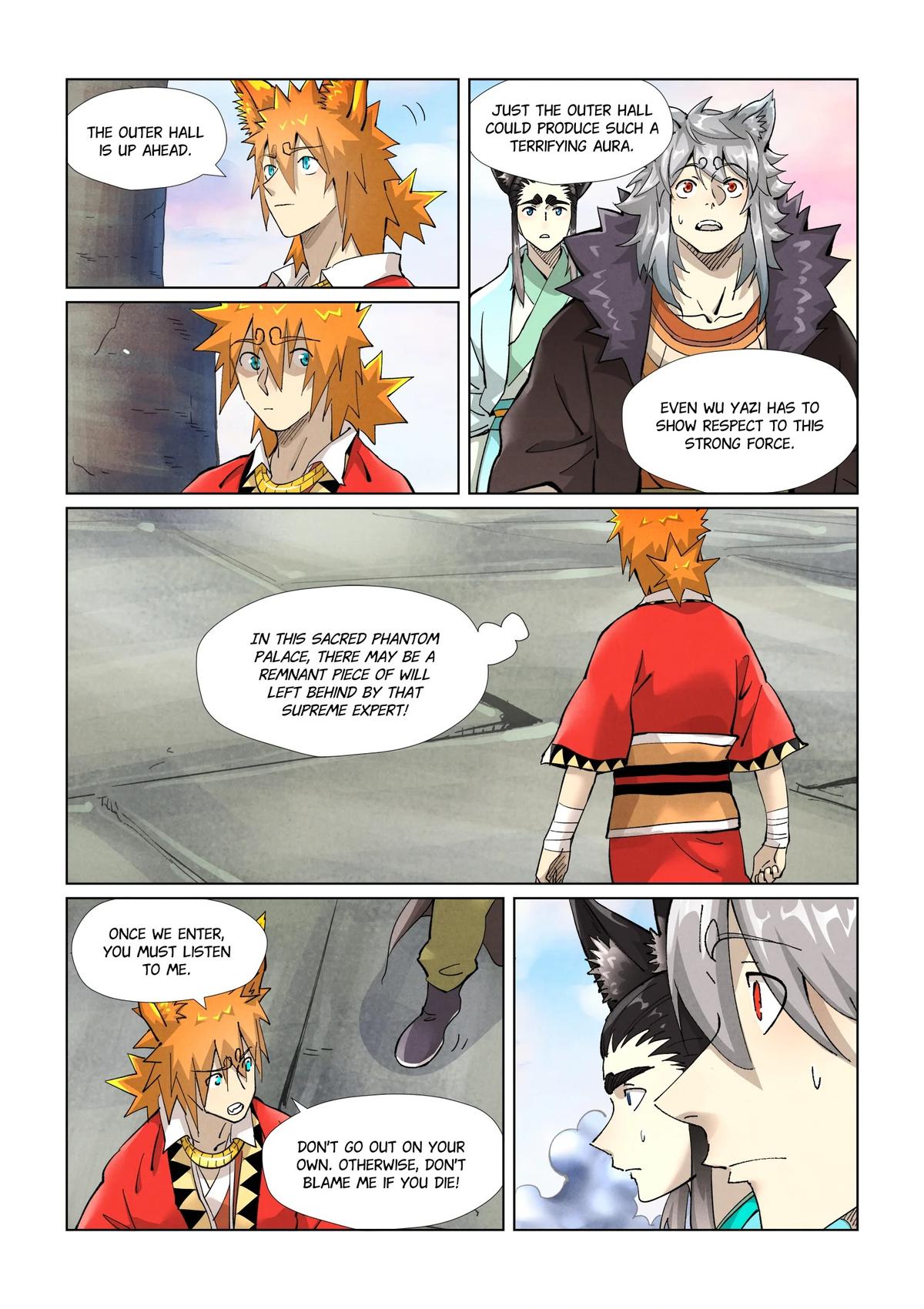 Tales of Demons and Gods Chapter 390.5 — page 4