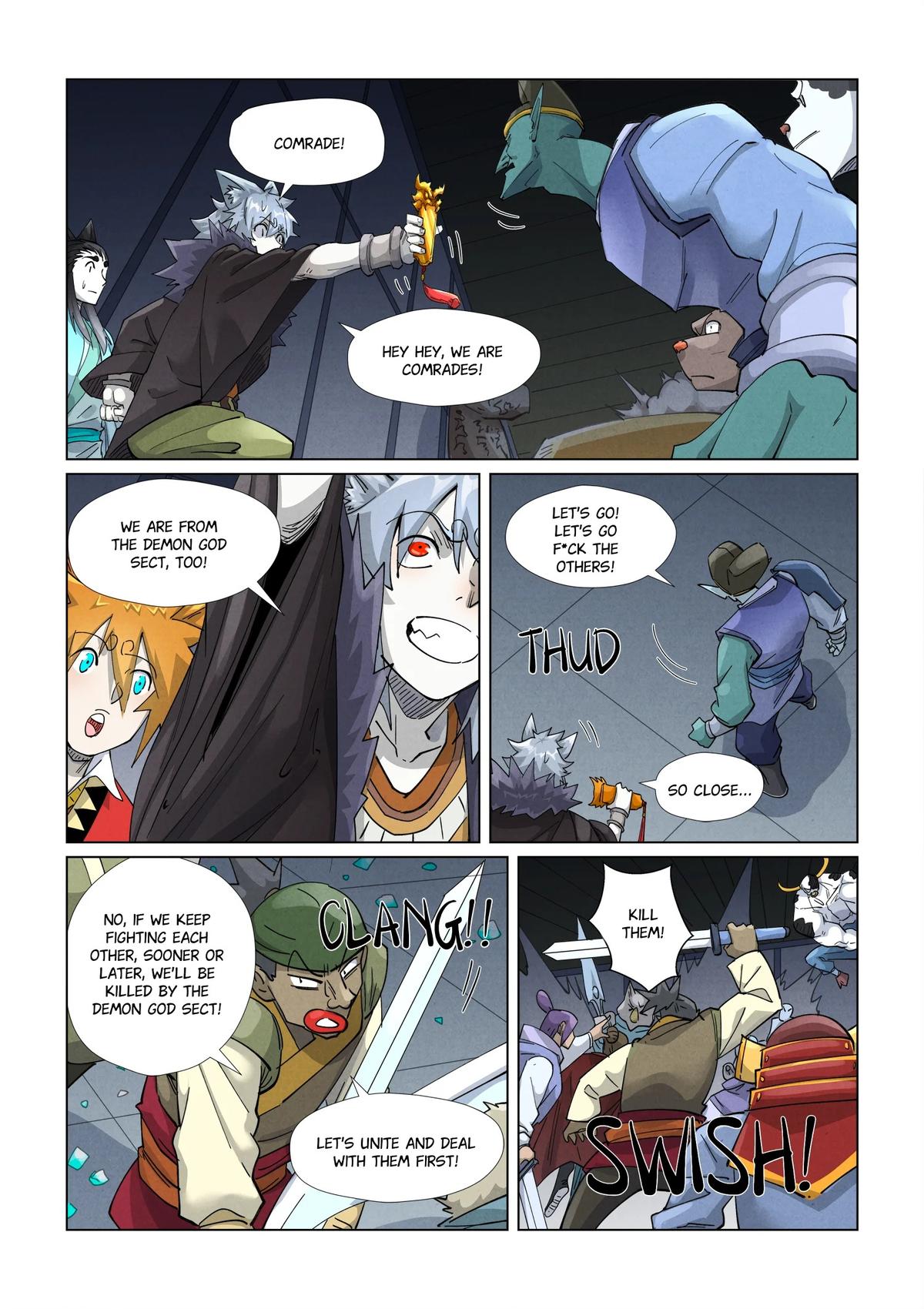 Tales of Demons and Gods Chapter 400.5 — page 4