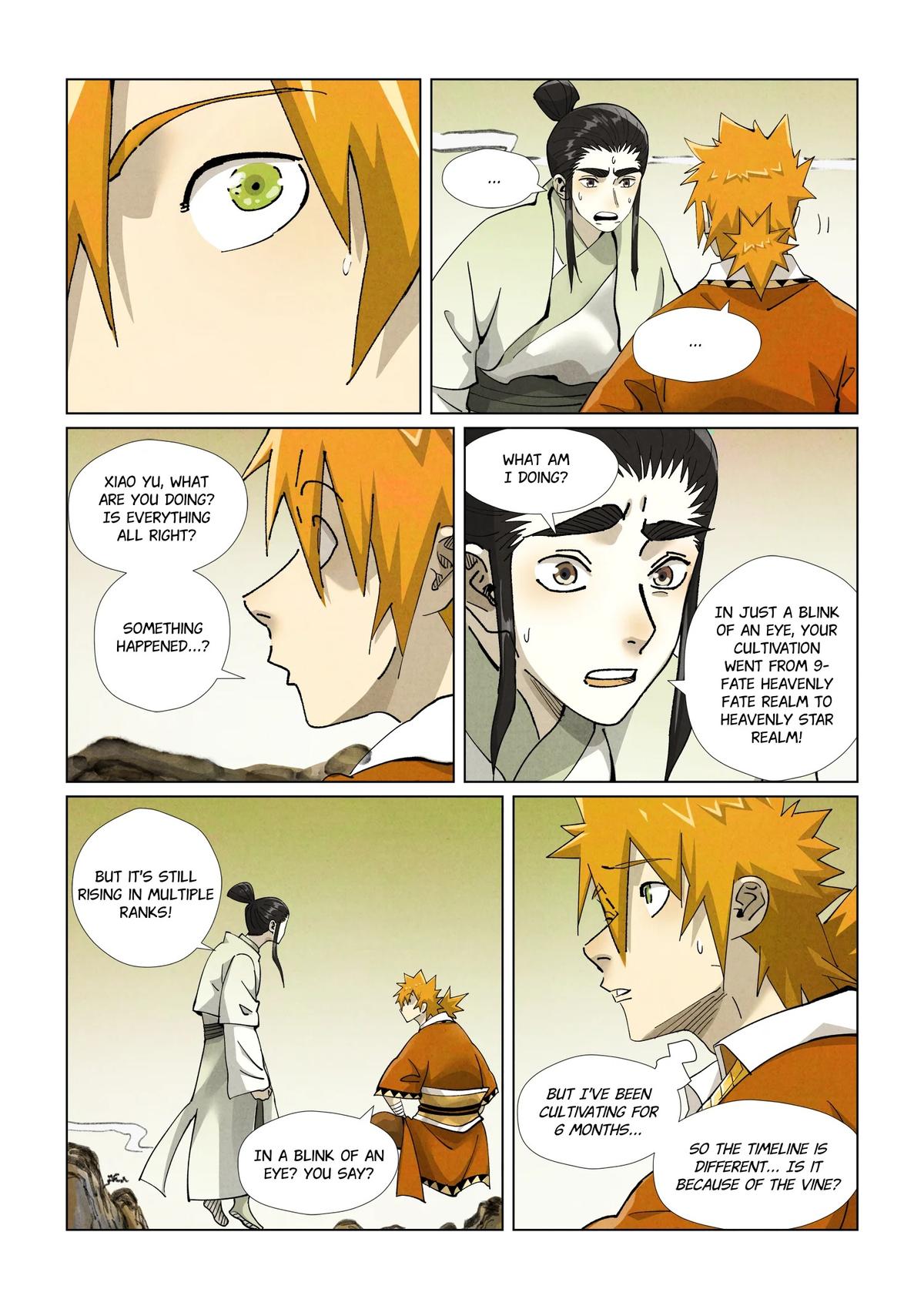 Tales of Demons and Gods Chapter 411 — page 8