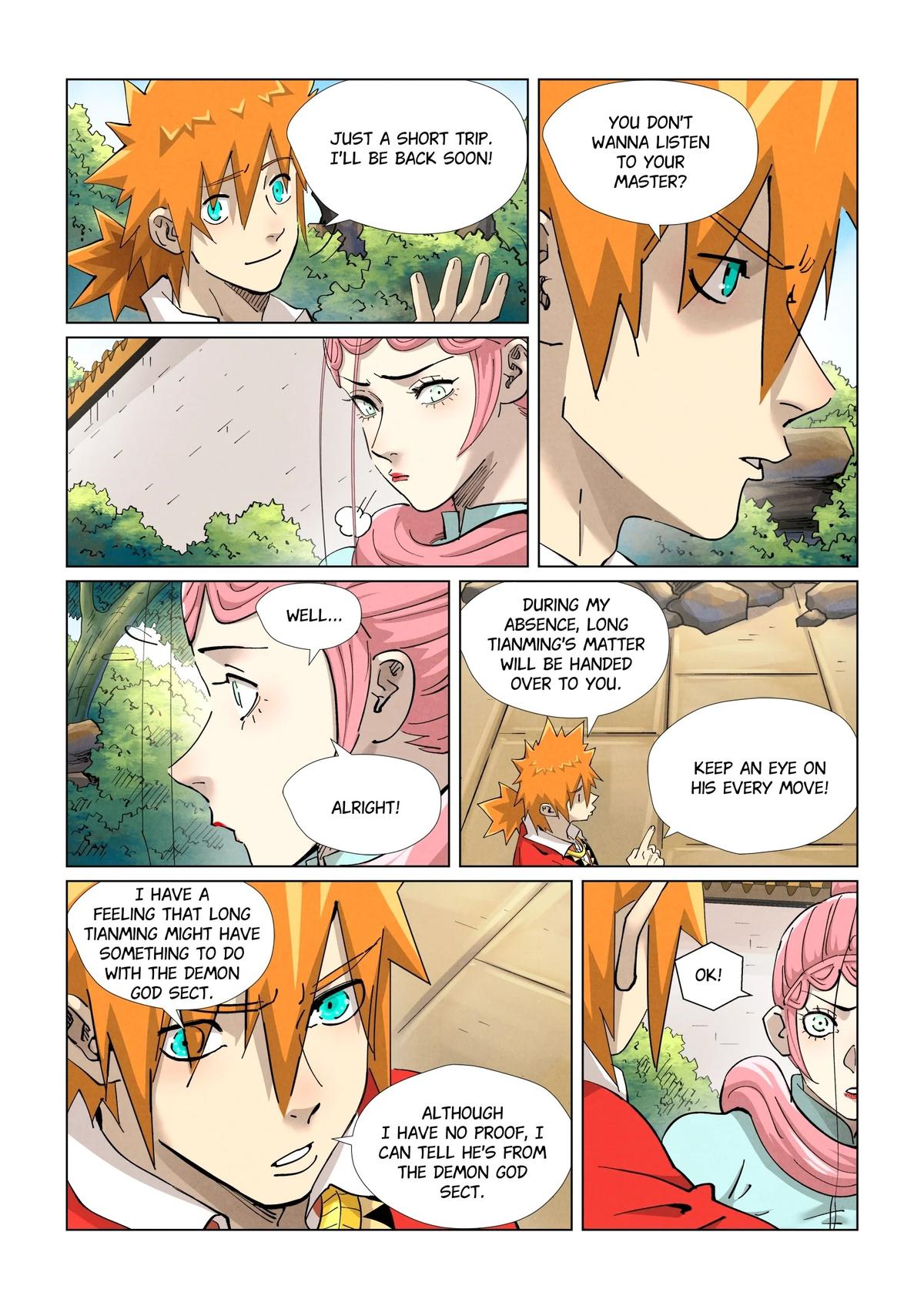 Tales of Demons and Gods Chapter 415.5 — page 1