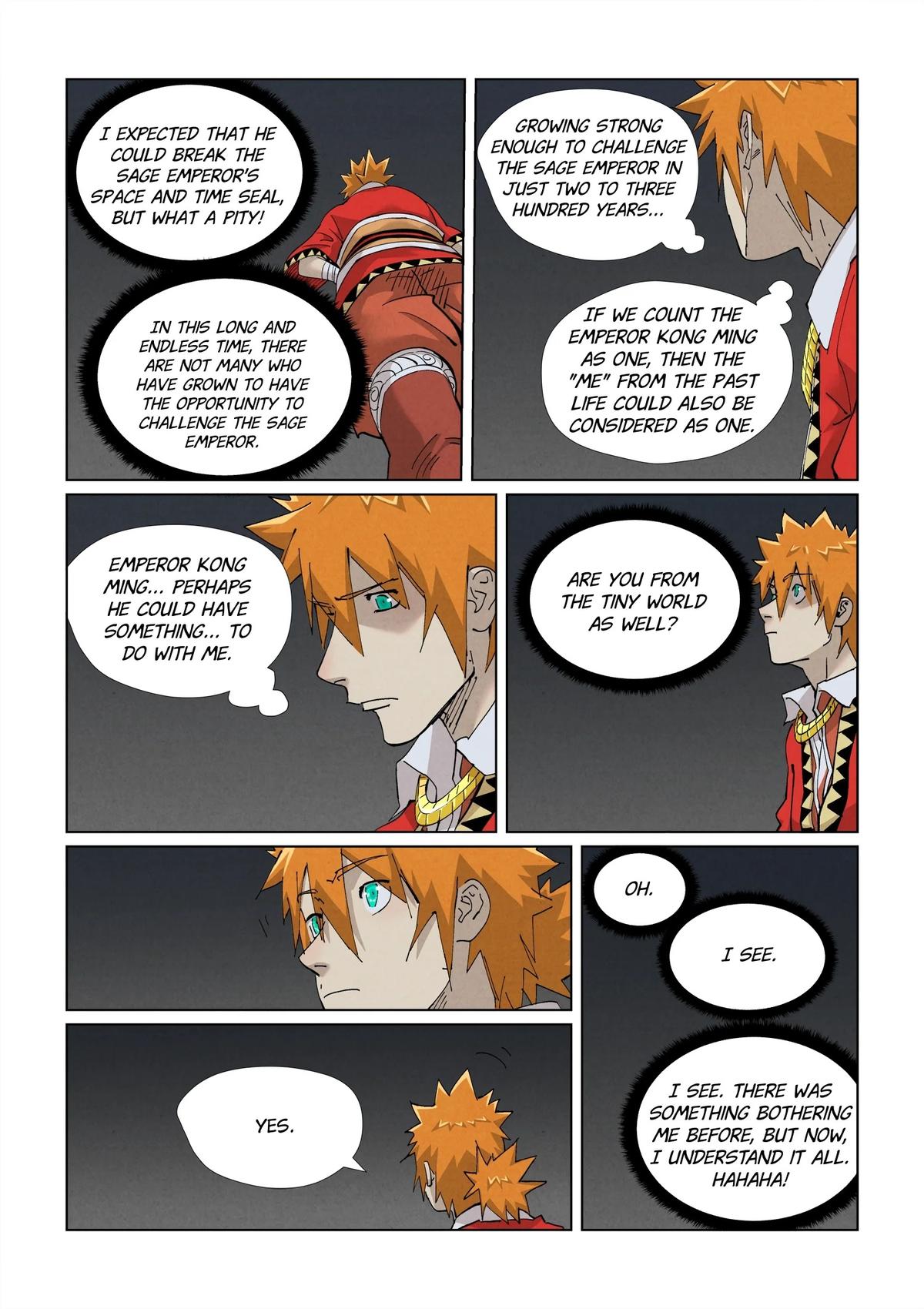 Tales of Demons and Gods Chapter 421.5 — page 1