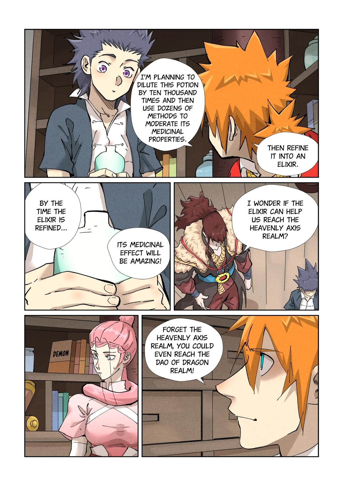 Tales of Demons and Gods Chapter 422.5 — page 9