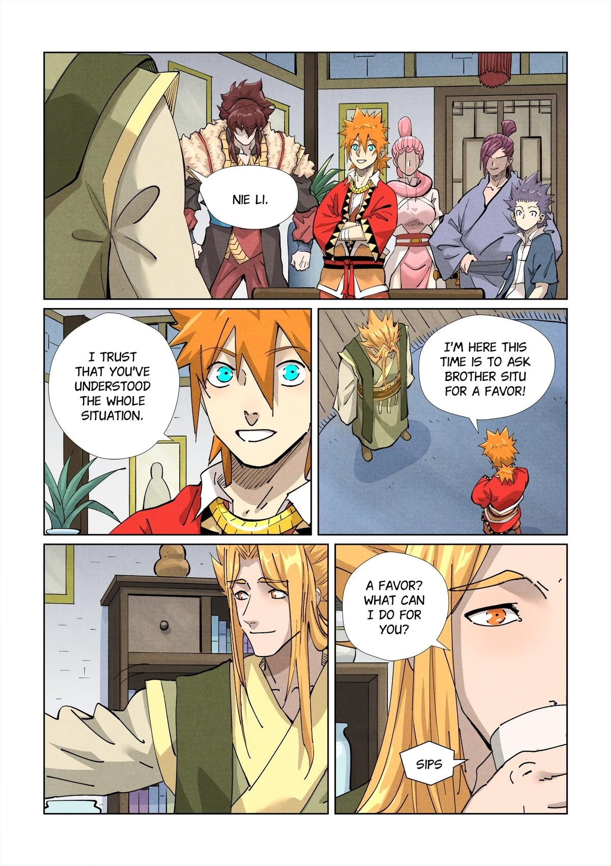 Tales of Demons and Gods Chapter 424.5 — page 2