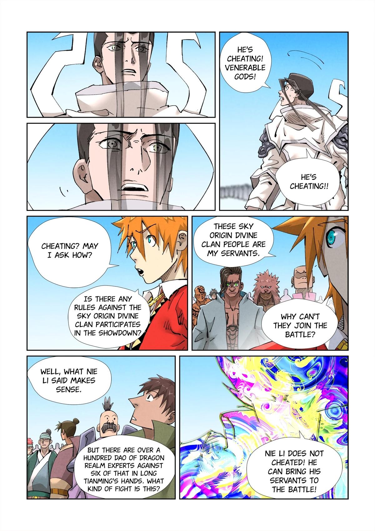 Tales of Demons and Gods Chapter 428 — page 8