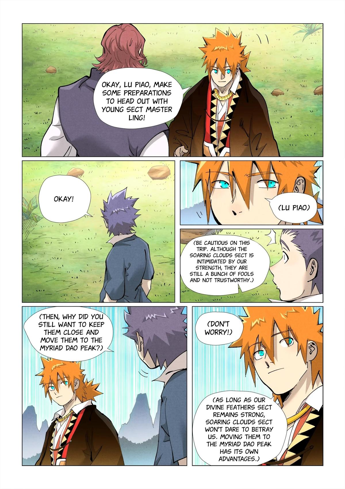 Tales of Demons and Gods Chapter 431.5 — page 1