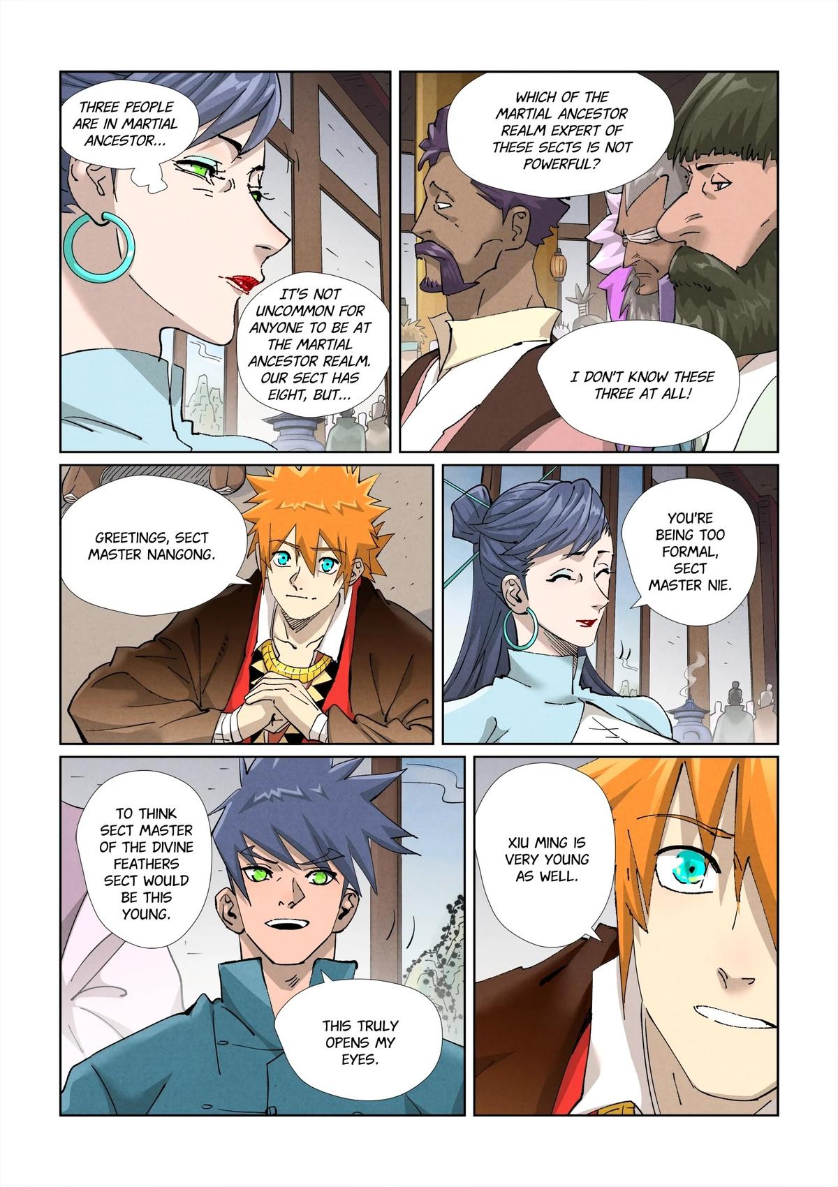 Tales of Demons and Gods Chapter 433.5 — page 1
