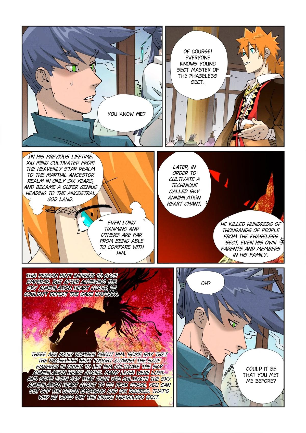 Tales of Demons and Gods Chapter 433.5 — page 2