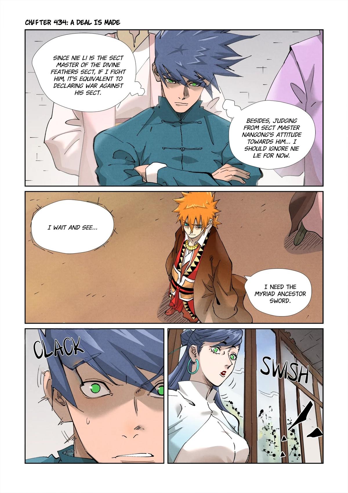 Tales of Demons and Gods Chapter 434 — page 1
