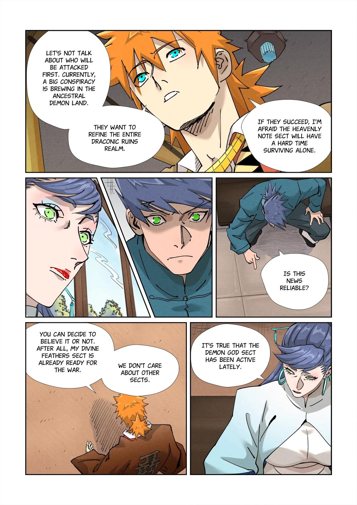 Tales of Demons and Gods Chapter 435.5 — page 8
