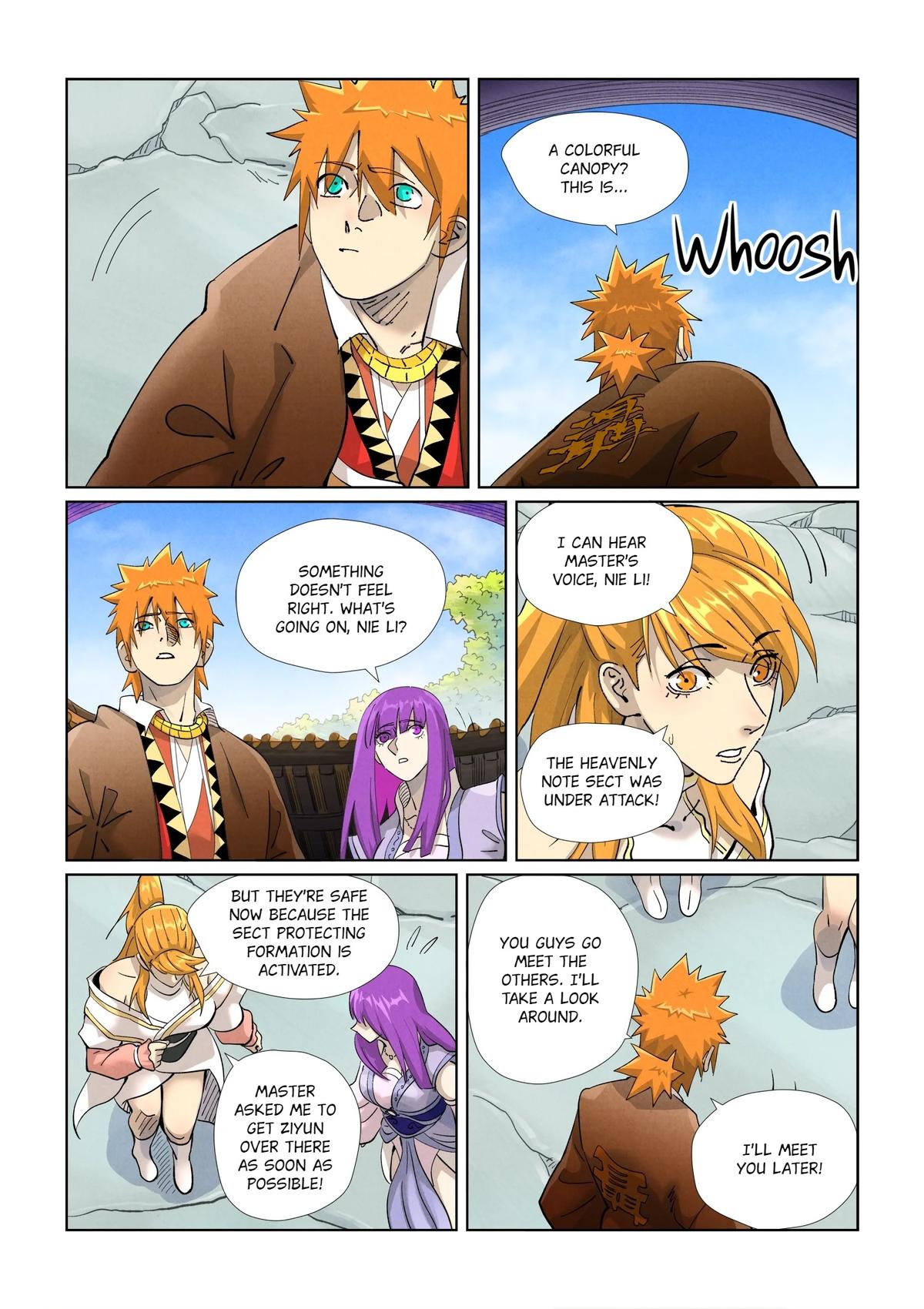 Tales of Demons and Gods Chapter 439.5 — page 2
