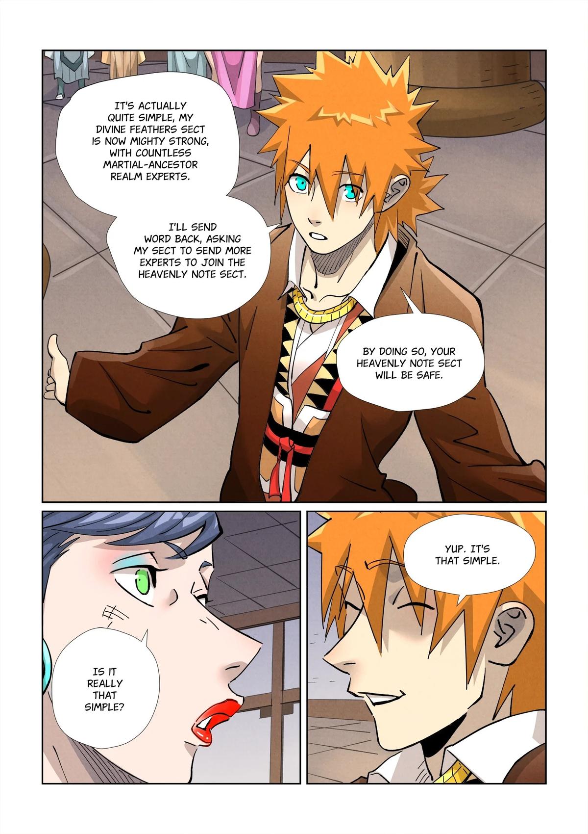 Tales of Demons and Gods Chapter 442.5 — page 8