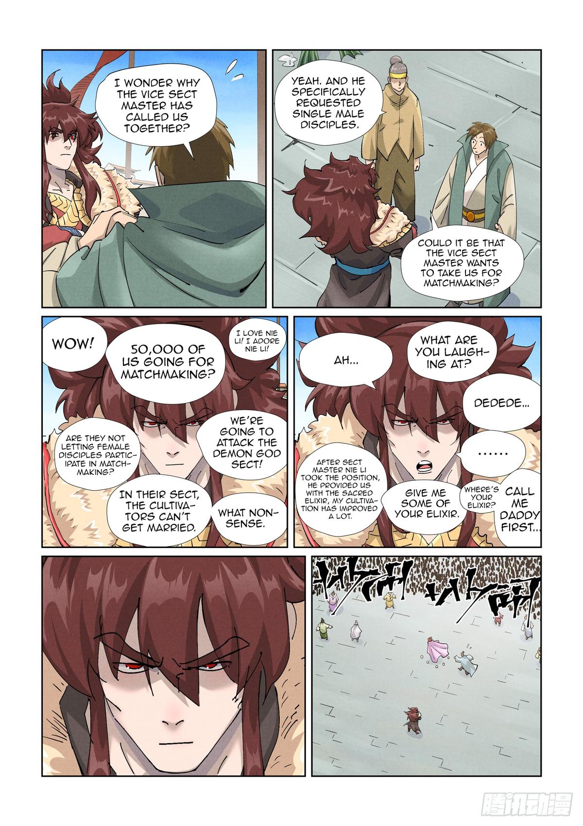 Tales of Demons and Gods Chapter 443.5 — page 2
