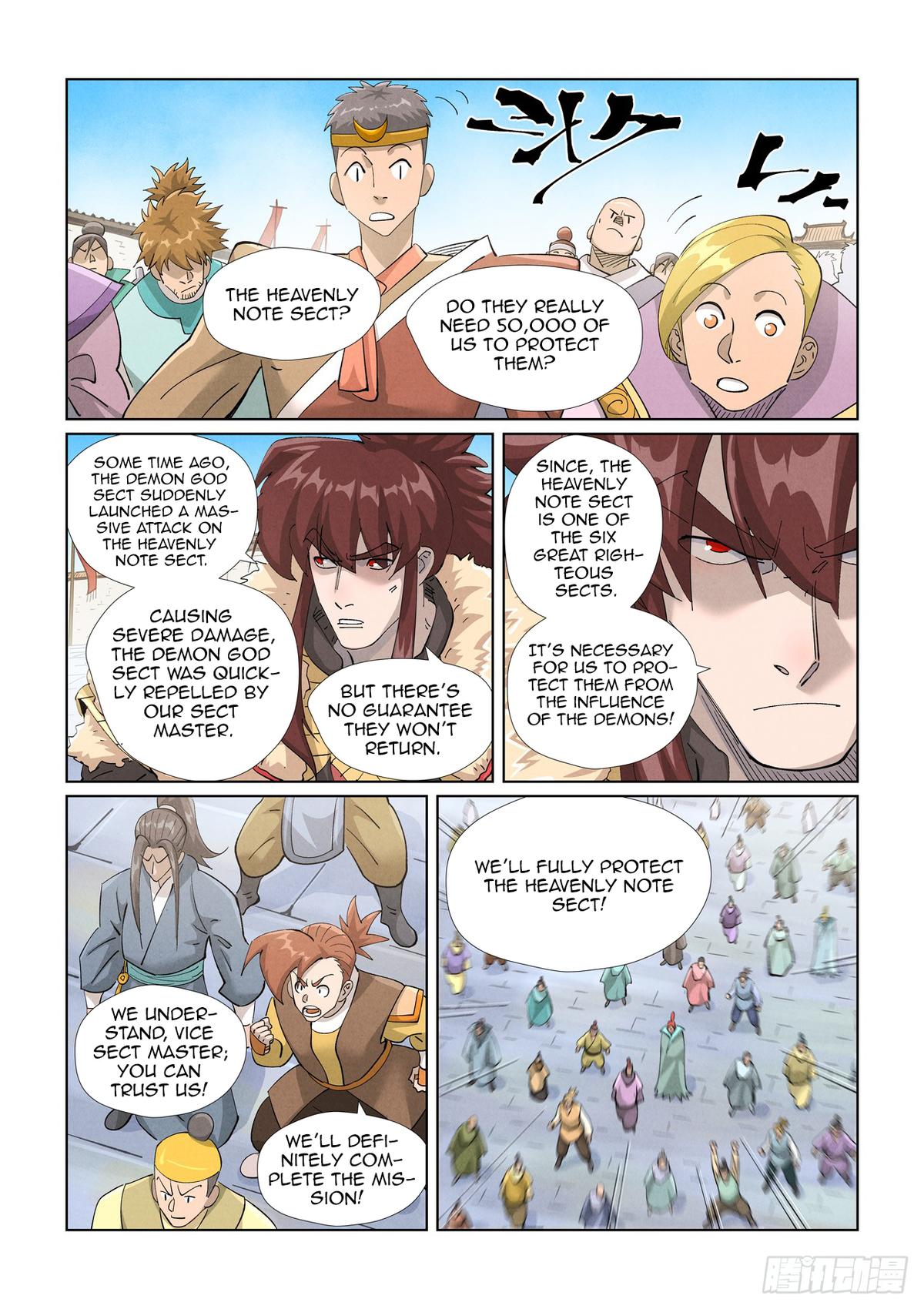 Tales of Demons and Gods Chapter 443.5 — page 5