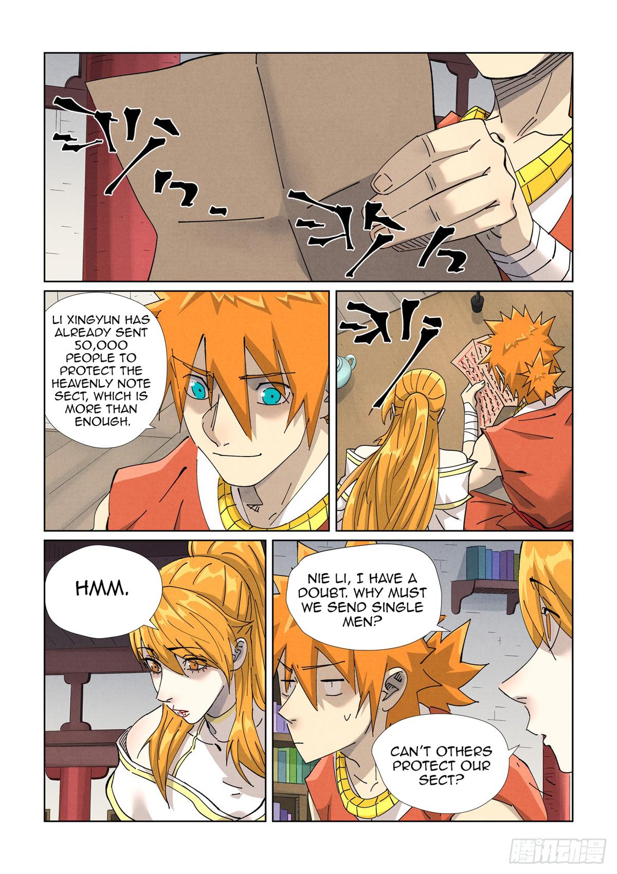 Tales of Demons and Gods Chapter 443.5 — page 9