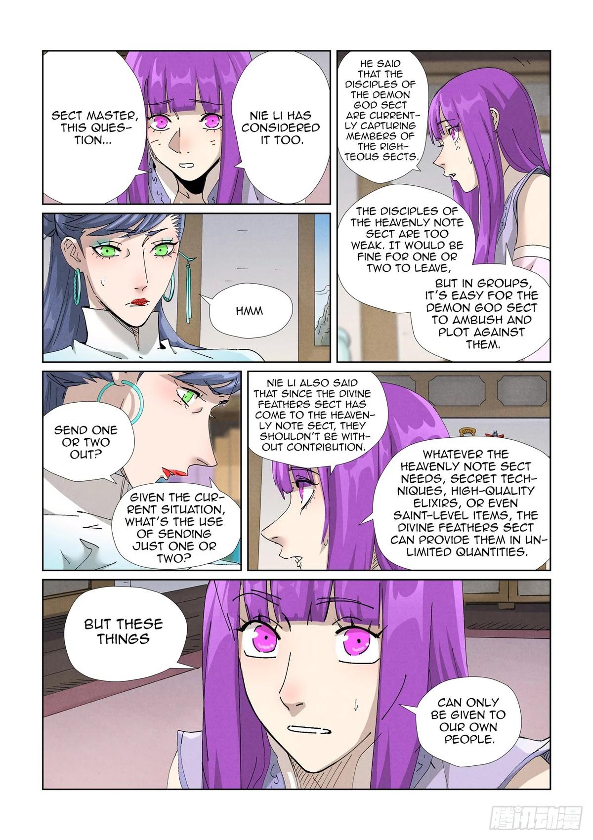 Tales of Demons and Gods Chapter 445.5 — page 2