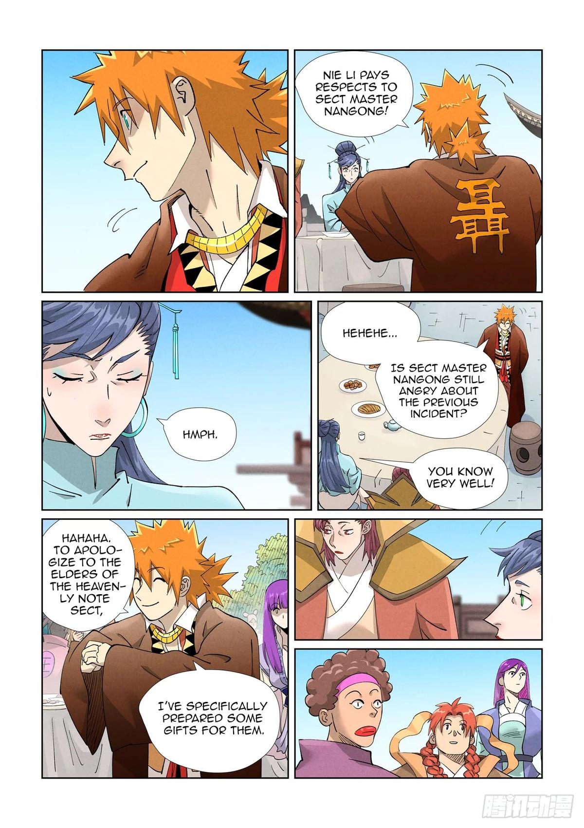 Tales of Demons and Gods Chapter 446.5 — page 1