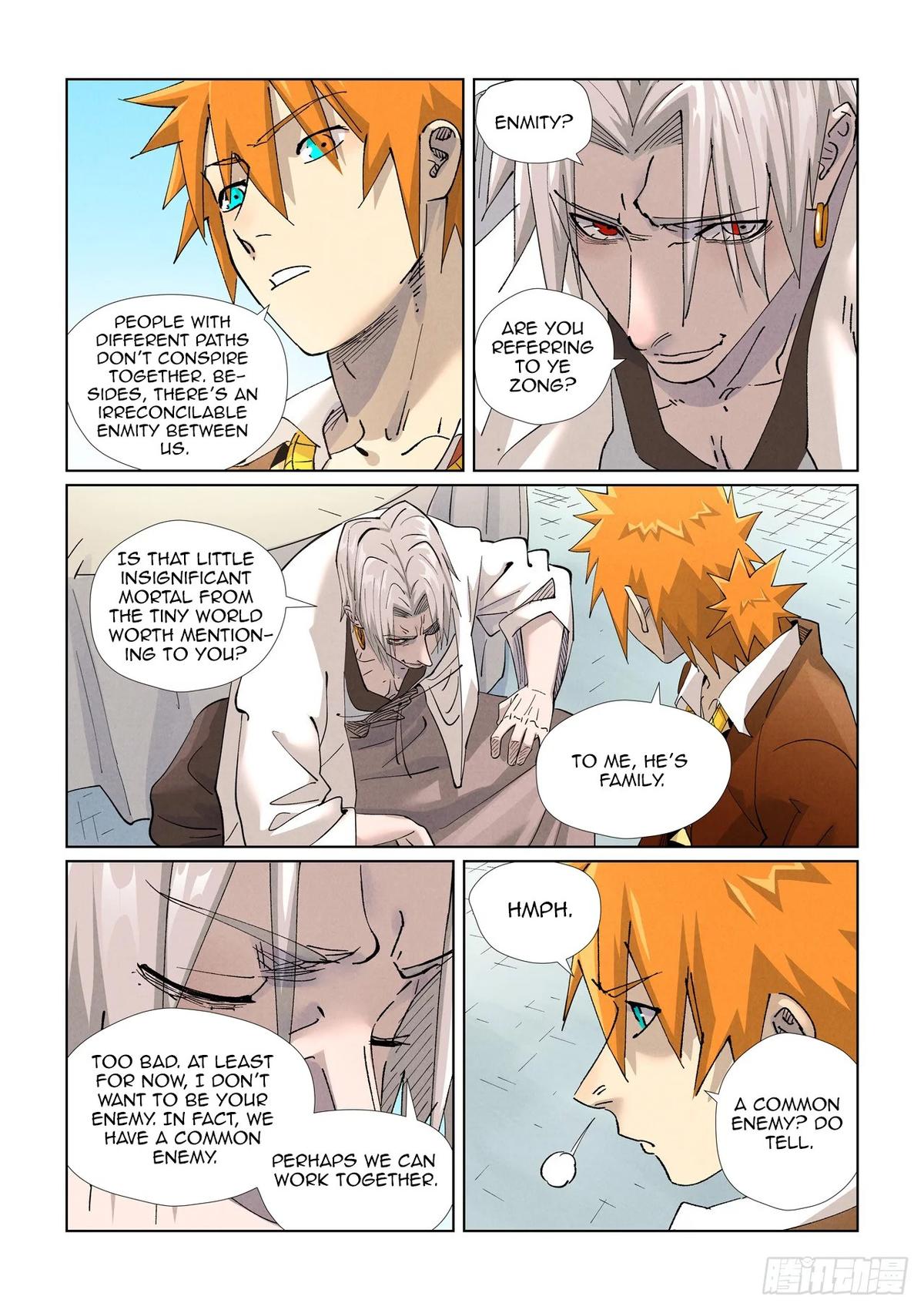 Tales of Demons and Gods Chapter 447.5 — page 1