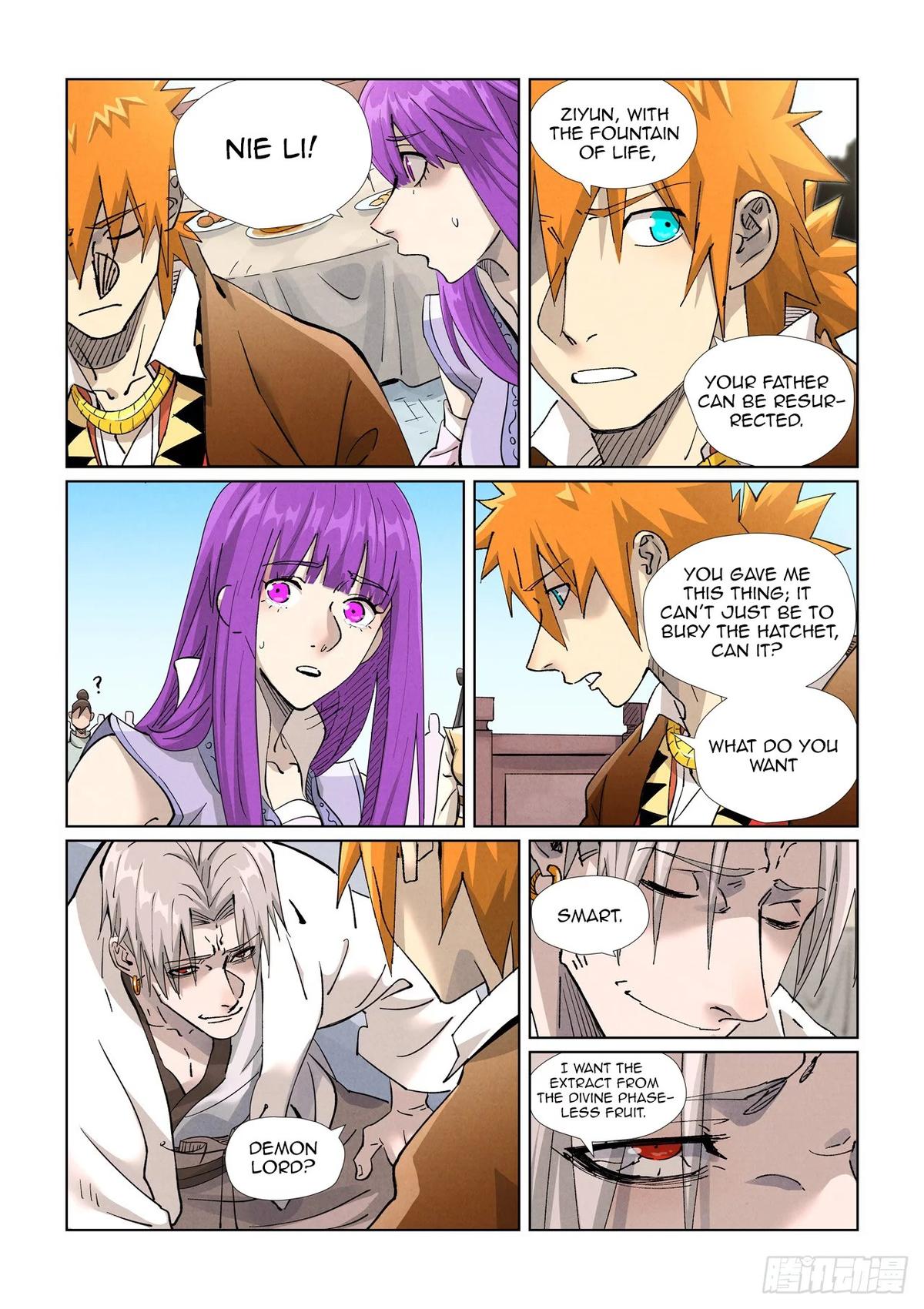 Tales of Demons and Gods Chapter 447.5 — page 7