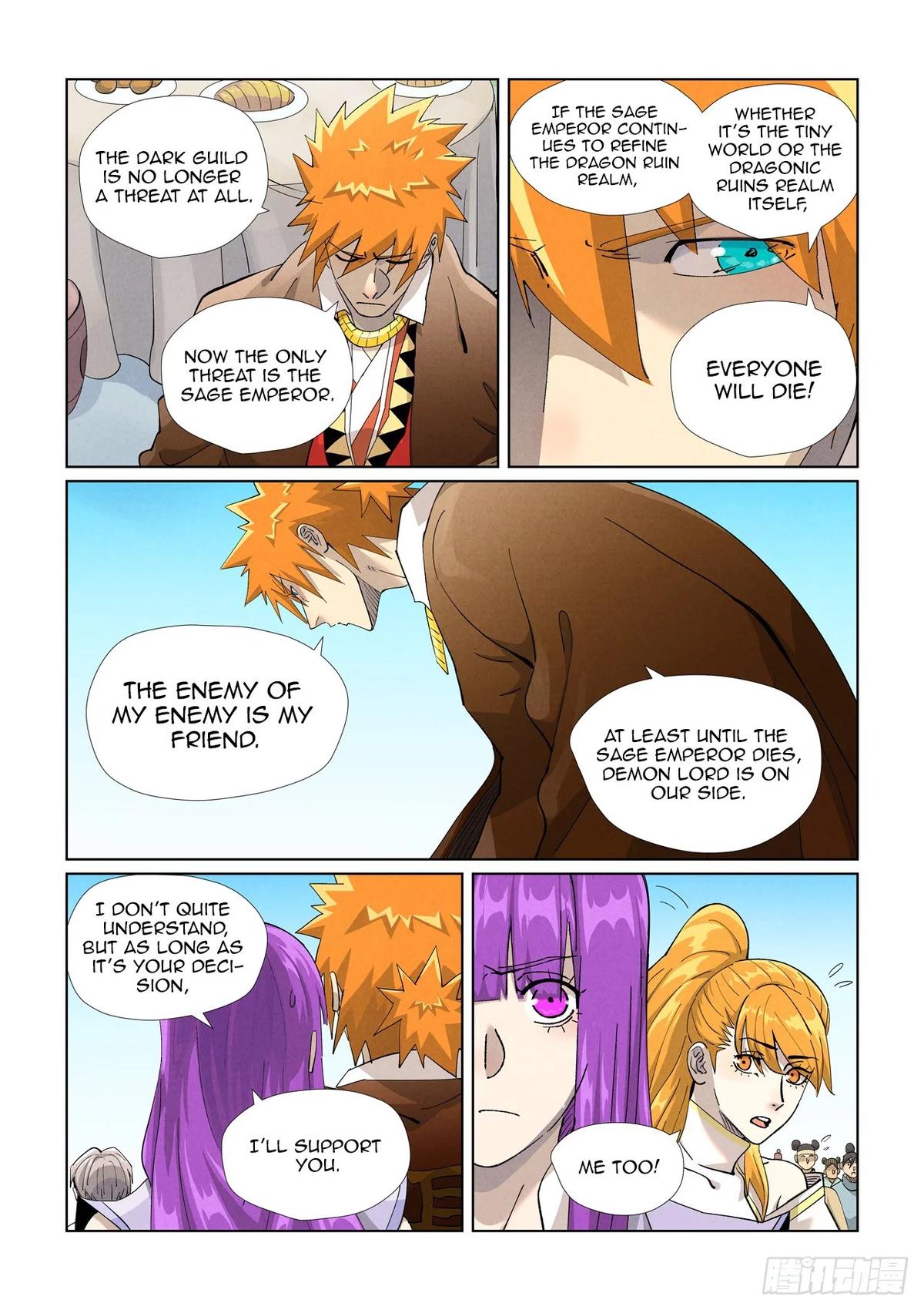 Tales of Demons and Gods Chapter 448 — page 3