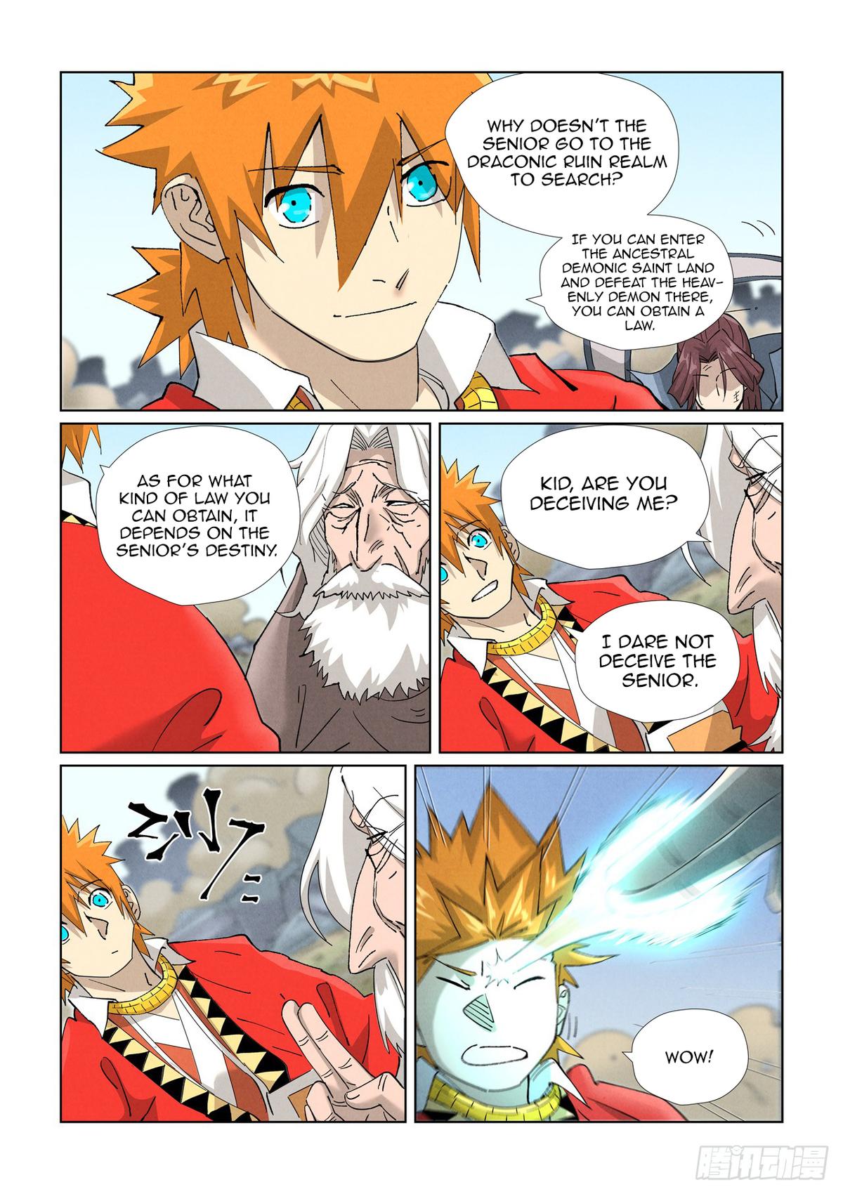 Tales of Demons and Gods Chapter 458 — page 9